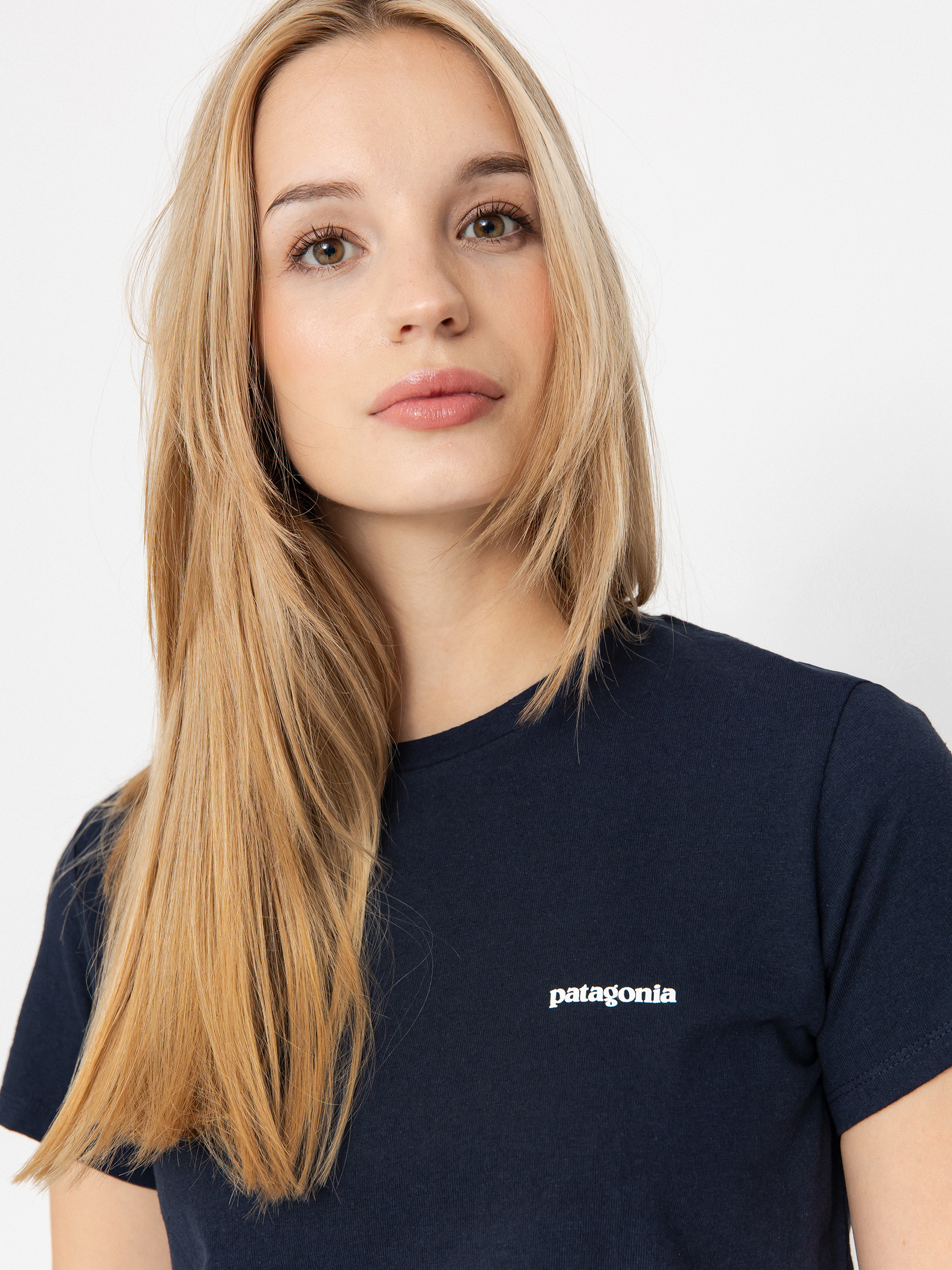 Patagonia P 6 Logo Responsibili Wmn Póló (new navy)