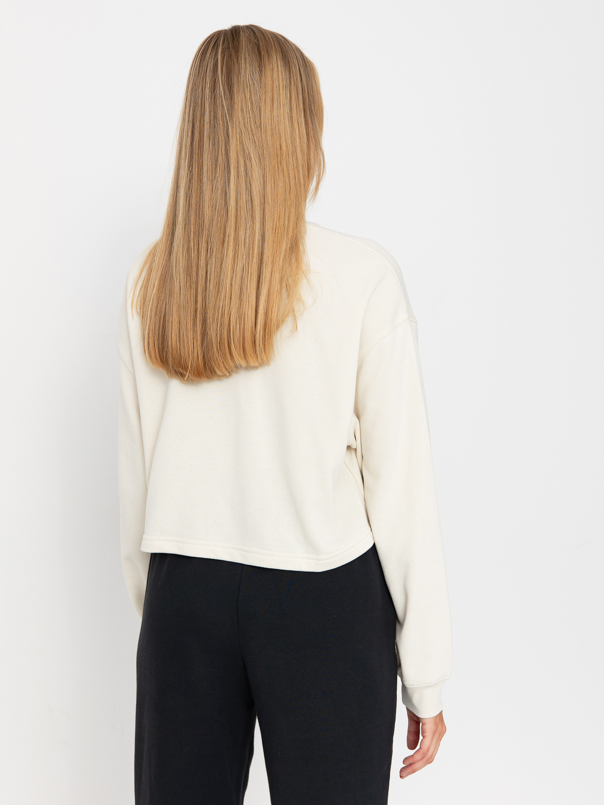 New Balance Coastal Fleece Pulóver Wmn (linen)