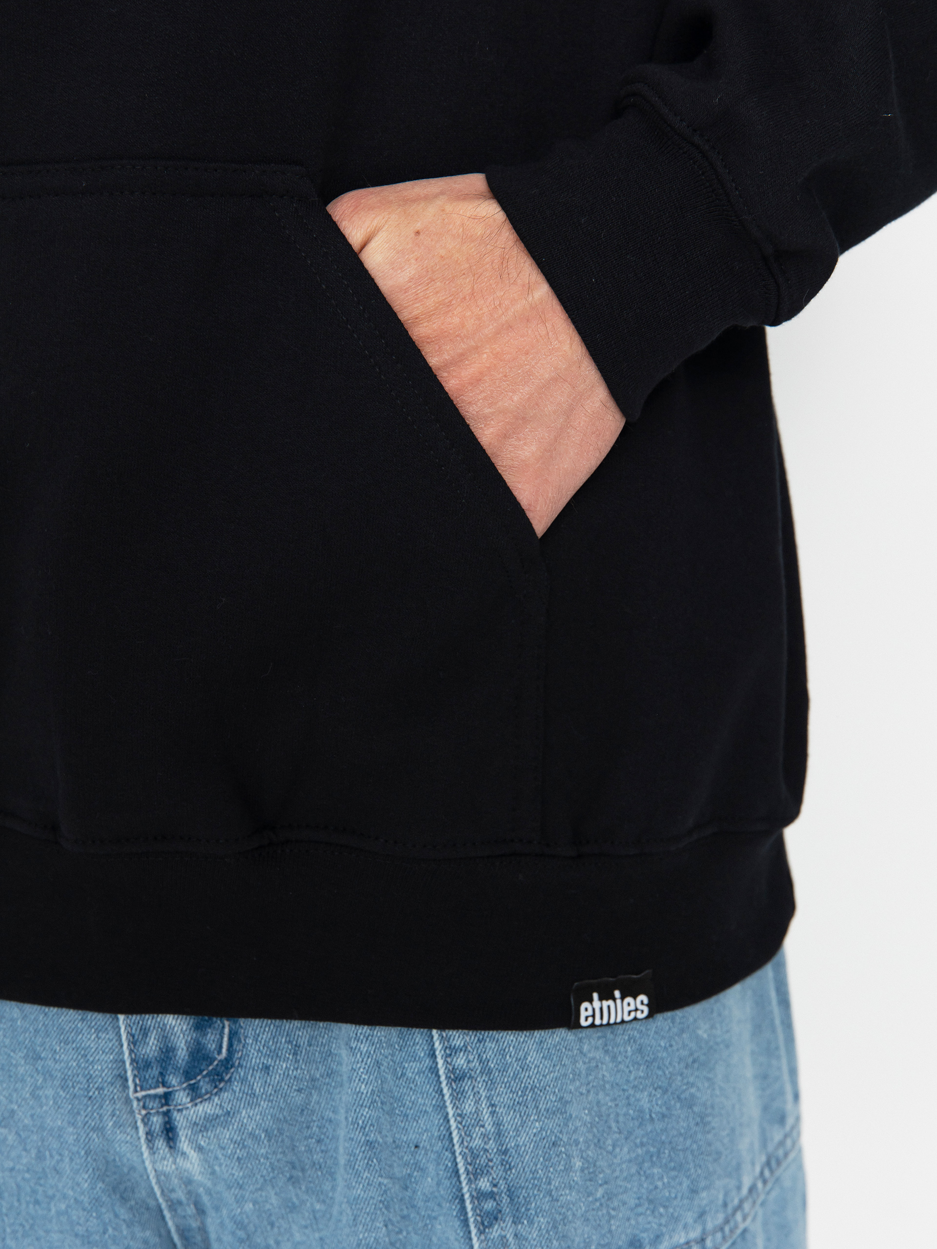 Etnies Stack Retro HD Kapucnis pulóver (black)