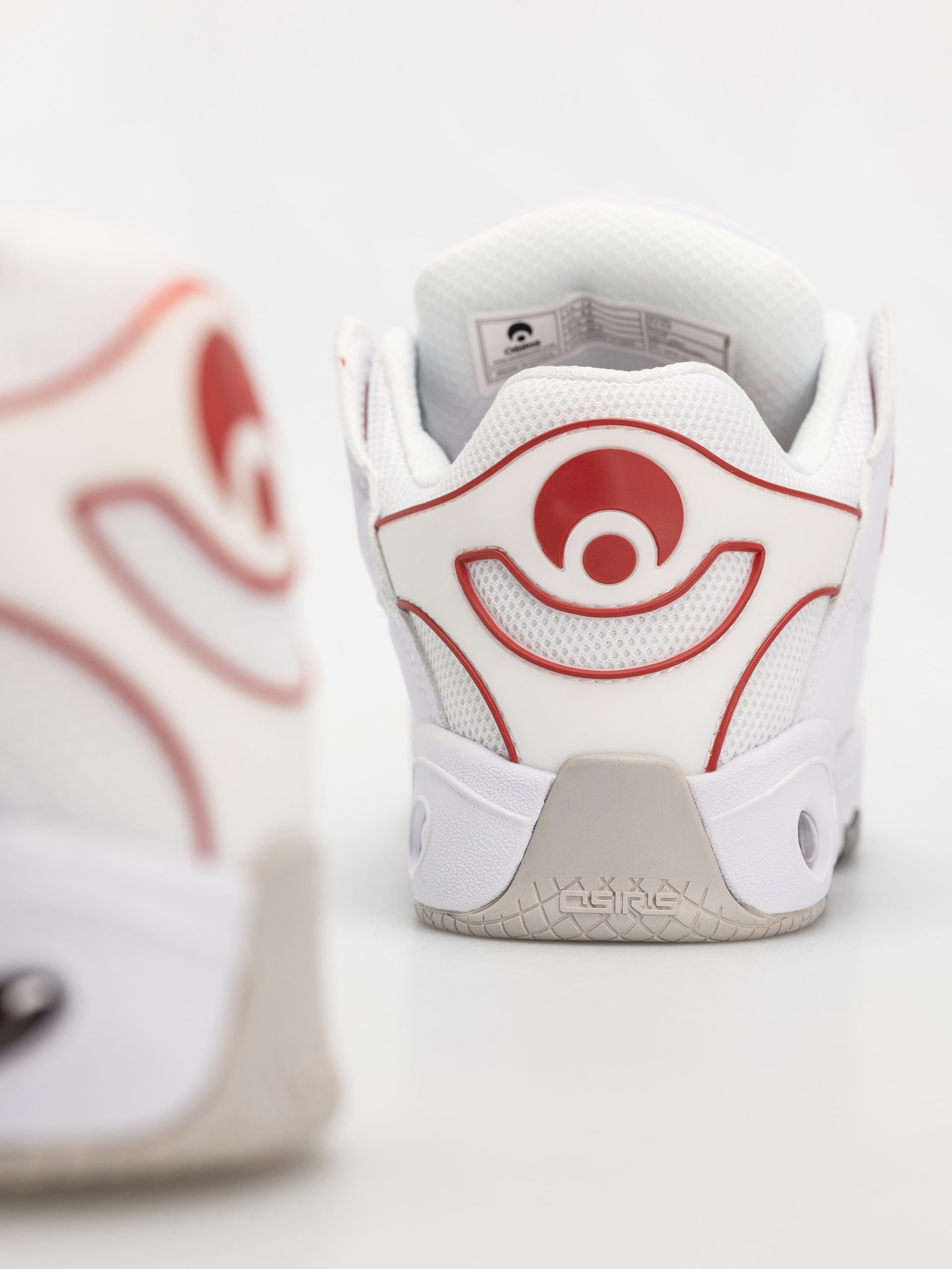Osiris D3 OG Cipők (white/red/grey)