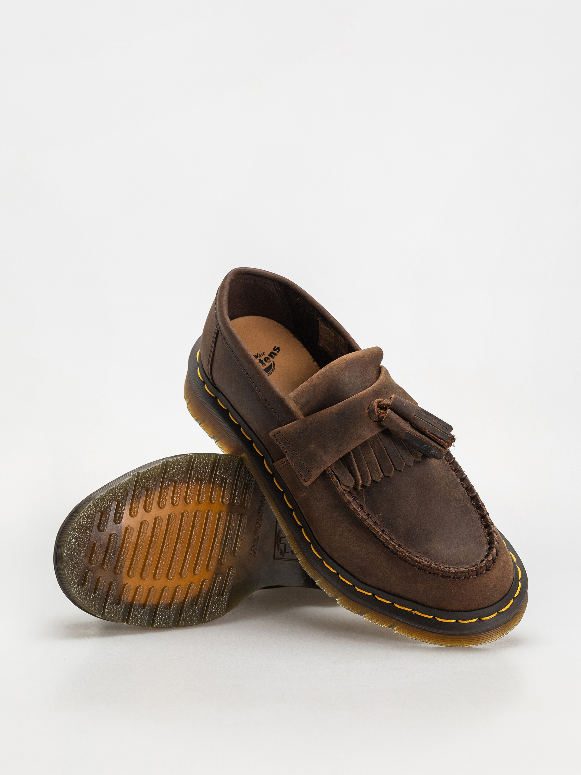Dr. Martens Adrian Tassel Loafer Cipők (dark brown crazy horse)