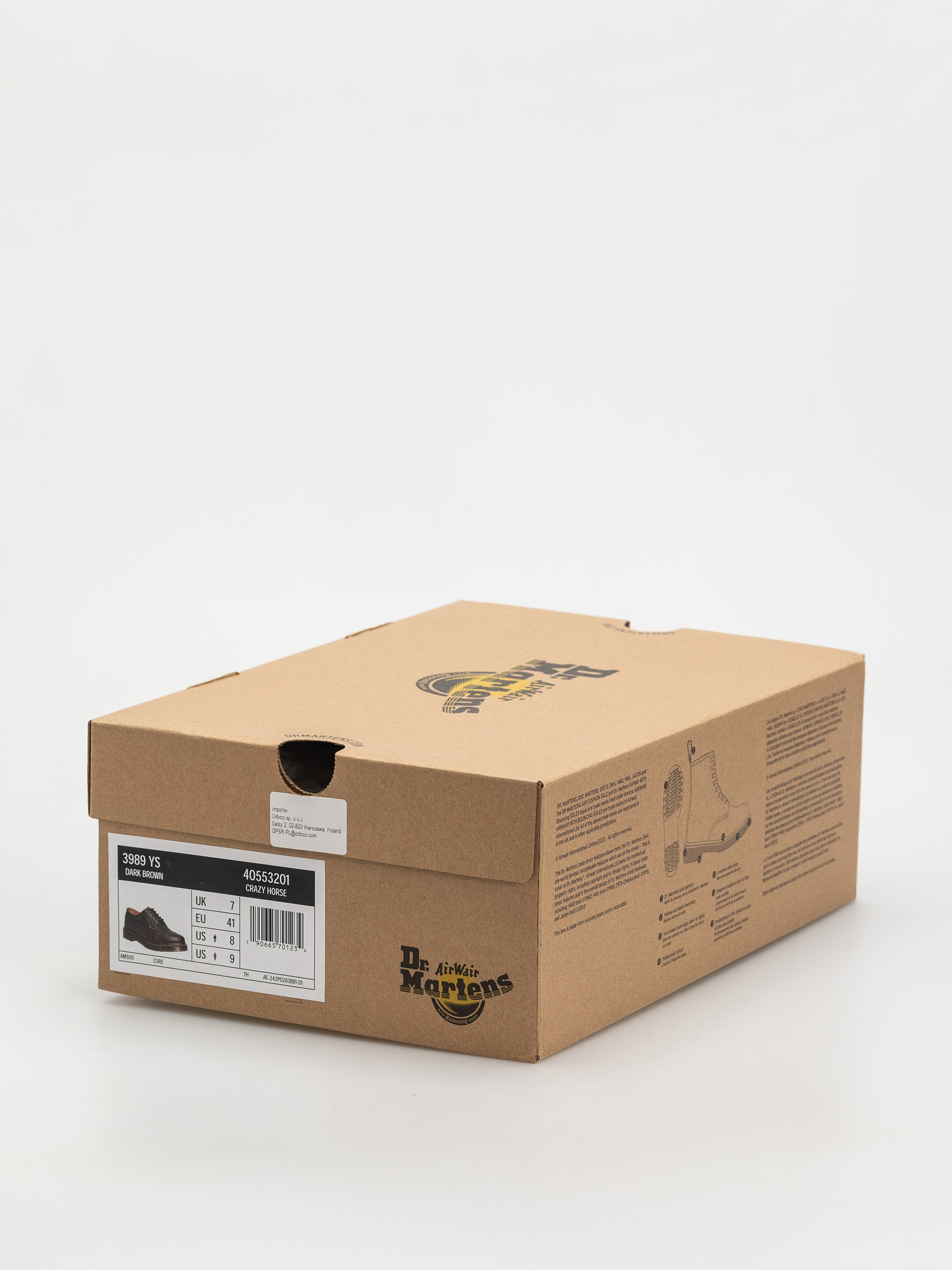 Dr. Martens 3989 YS Cipők (dark brown crazy horse)