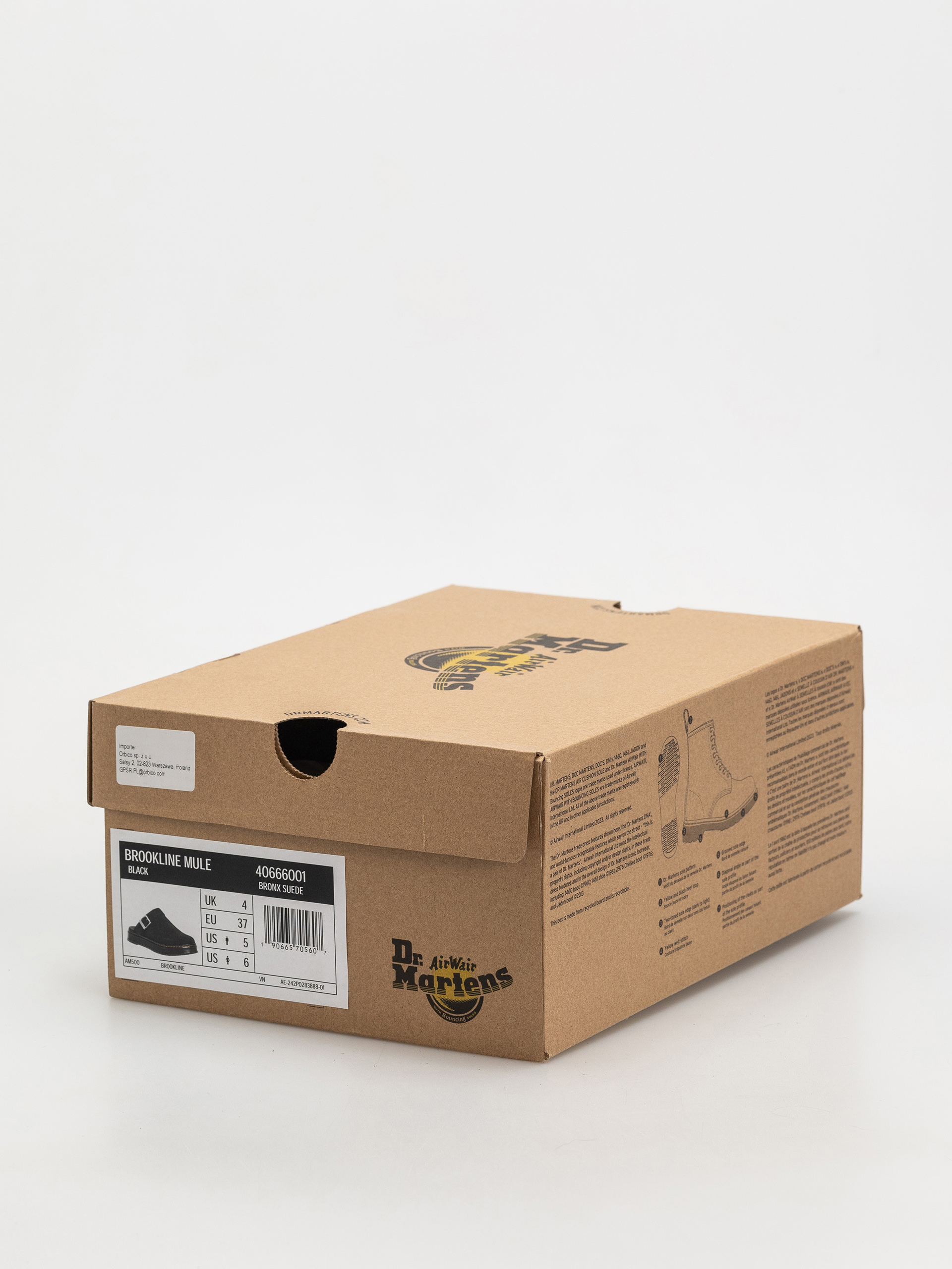 Dr. Martens Brookline Mule Cipők (black bronx suede)