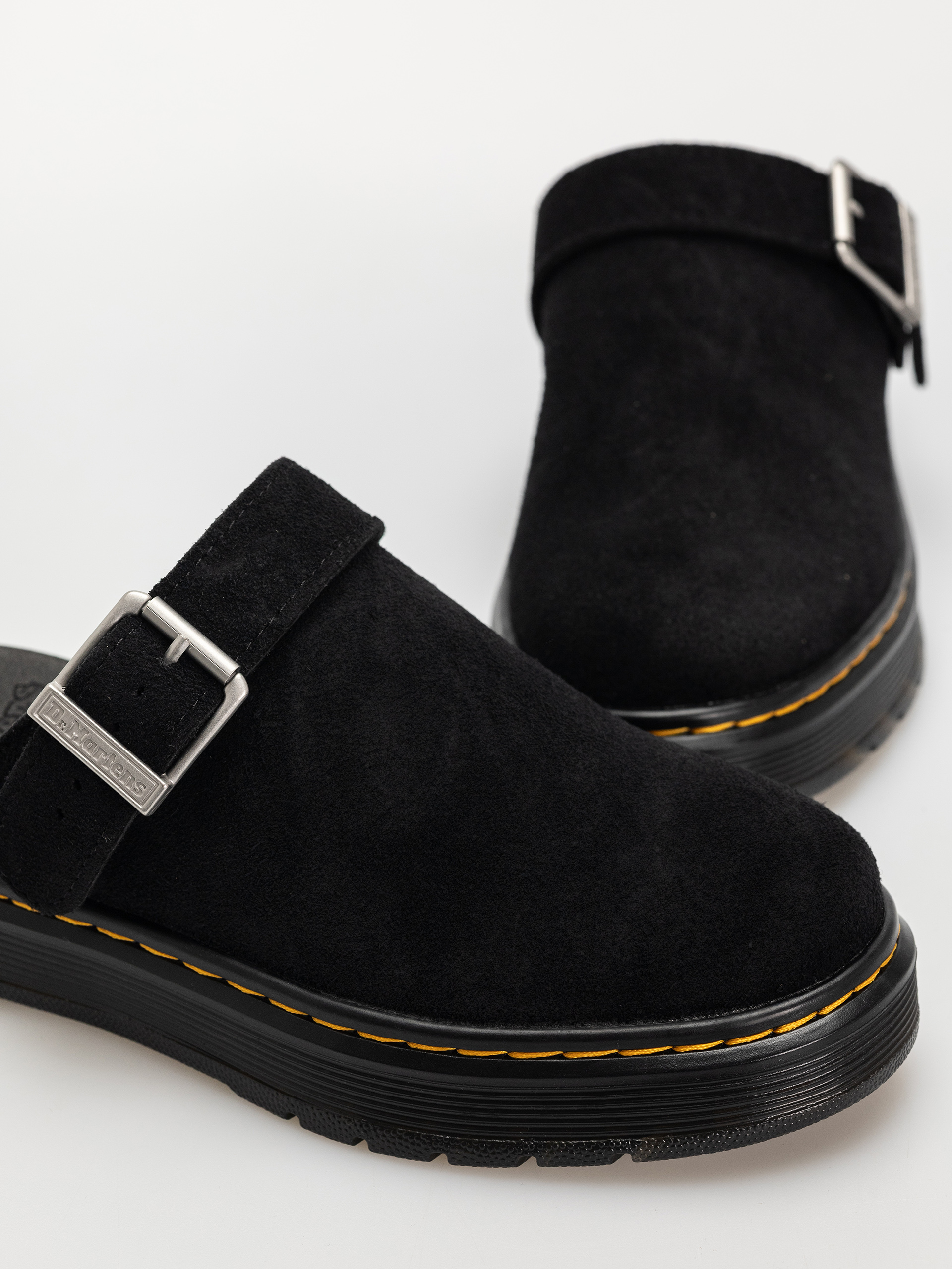 Dr. Martens Brookline Mule Cipők (black bronx suede)