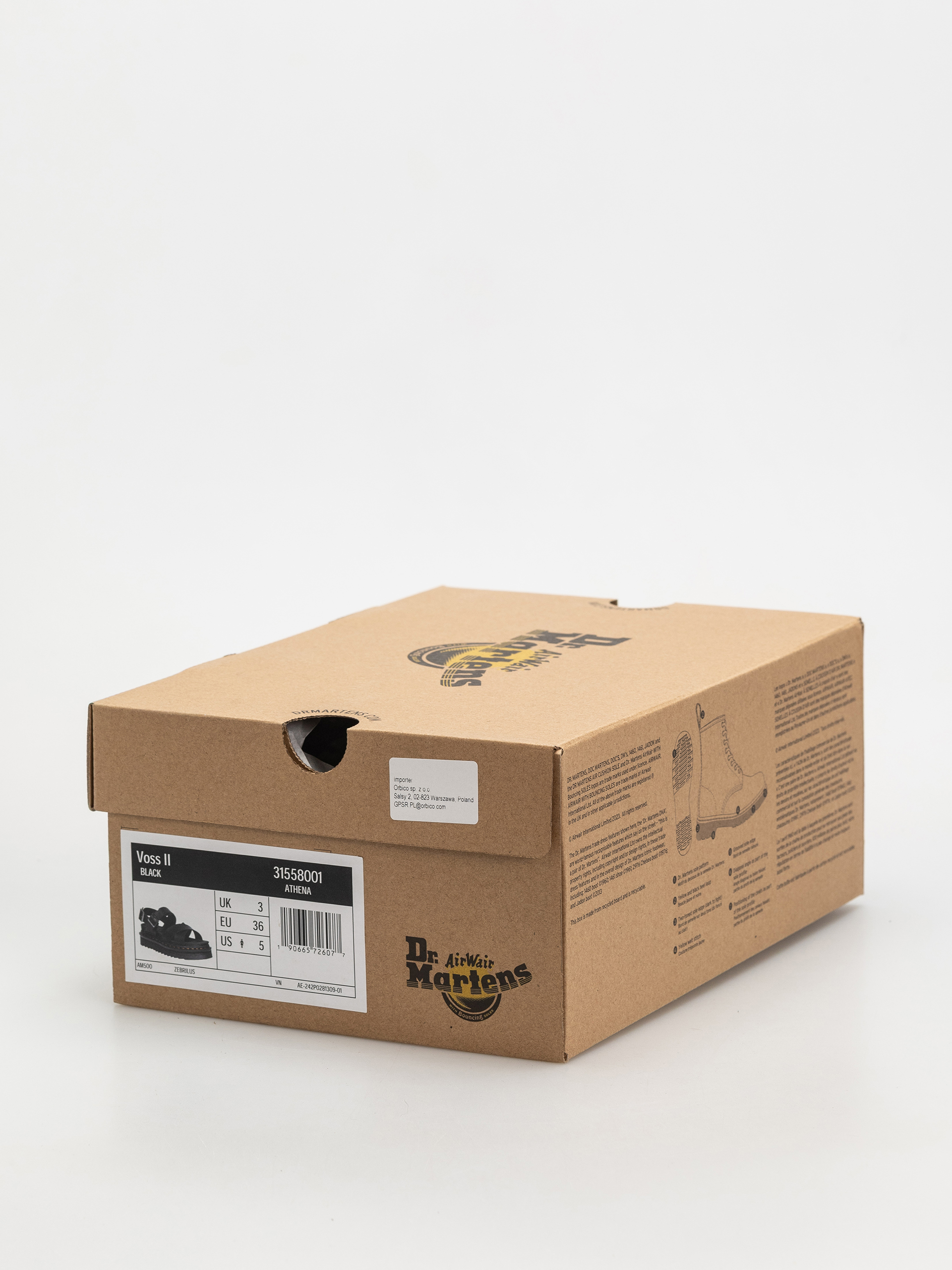 Dr. Martens Voss II Wmn Szandálok (black athena)