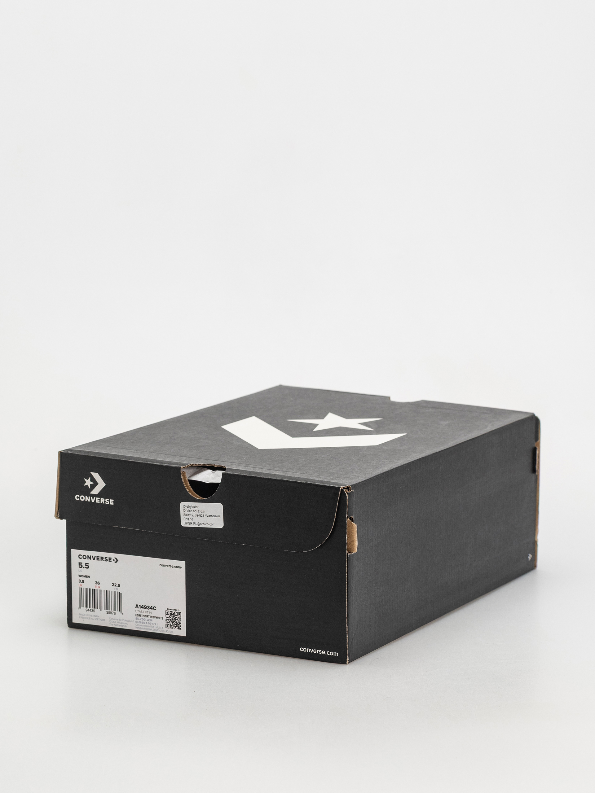 Converse Chuck Taylor All Star Lift Hi Wmn Tornacipők (egret/soft red/white)