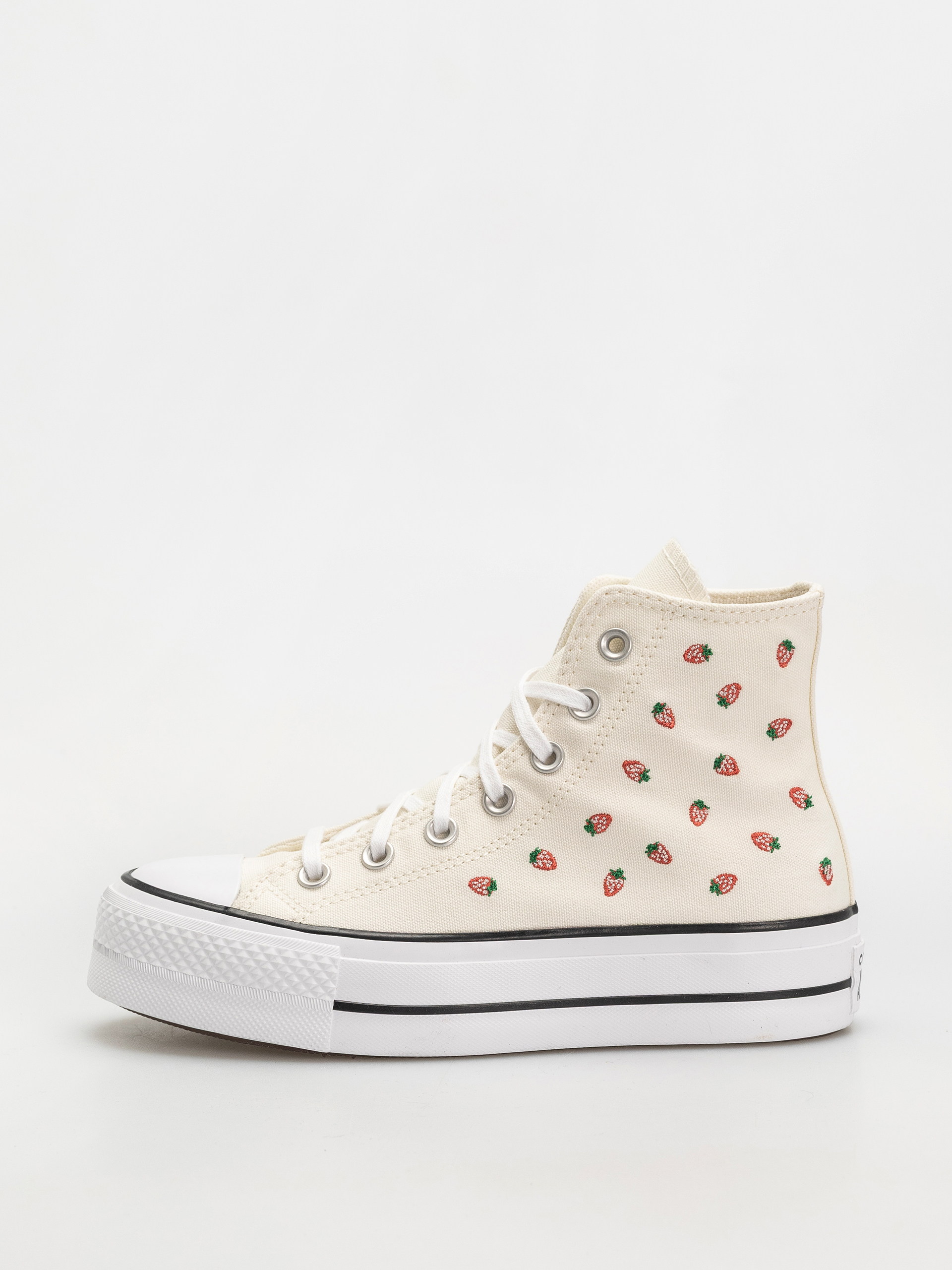 Converse Chuck Taylor All Star Lift Hi Wmn Tornacipők (egret/soft red/white)