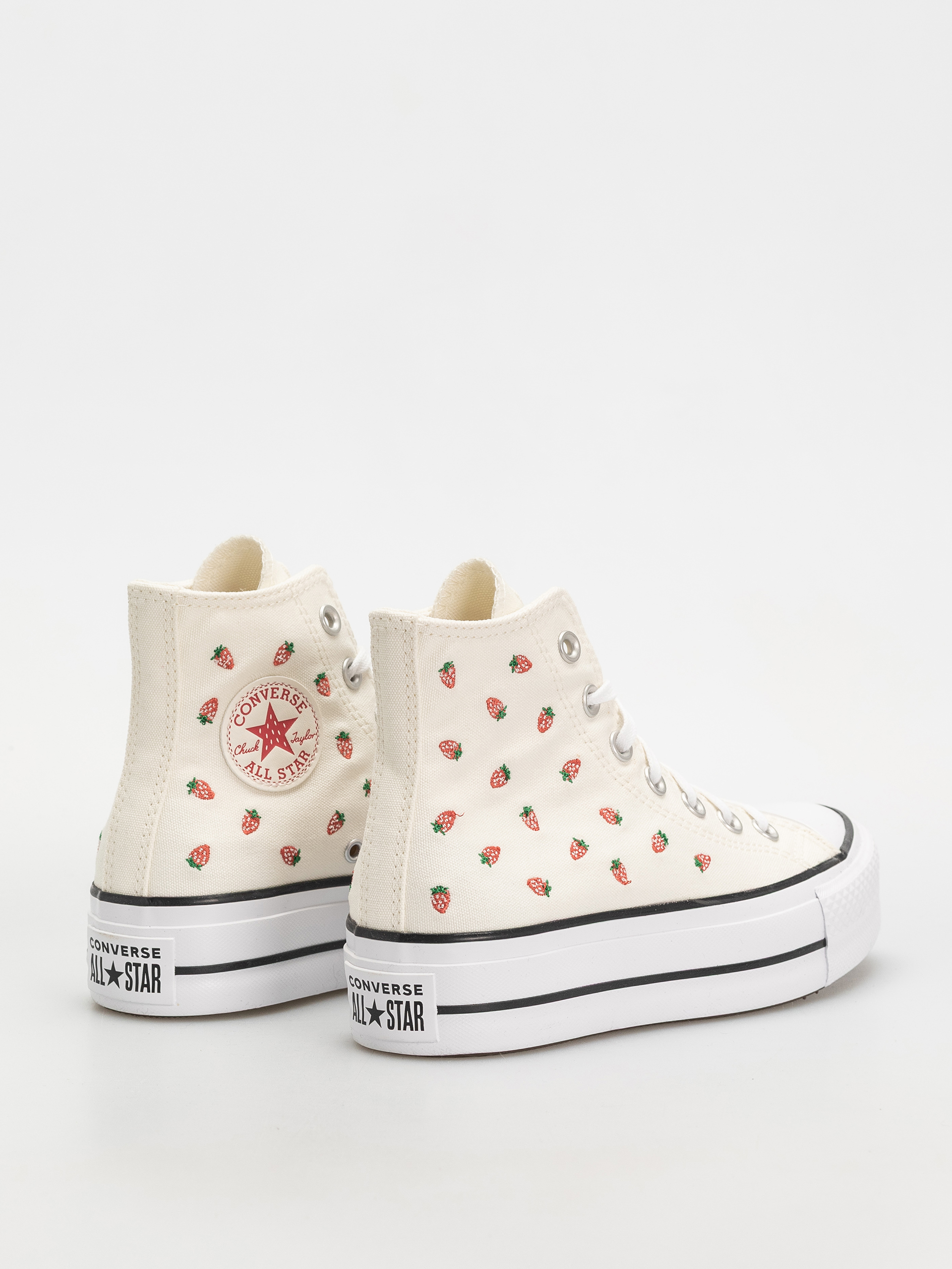 Converse Chuck Taylor All Star Lift Hi Wmn Tornacipők (egret/soft red/white)