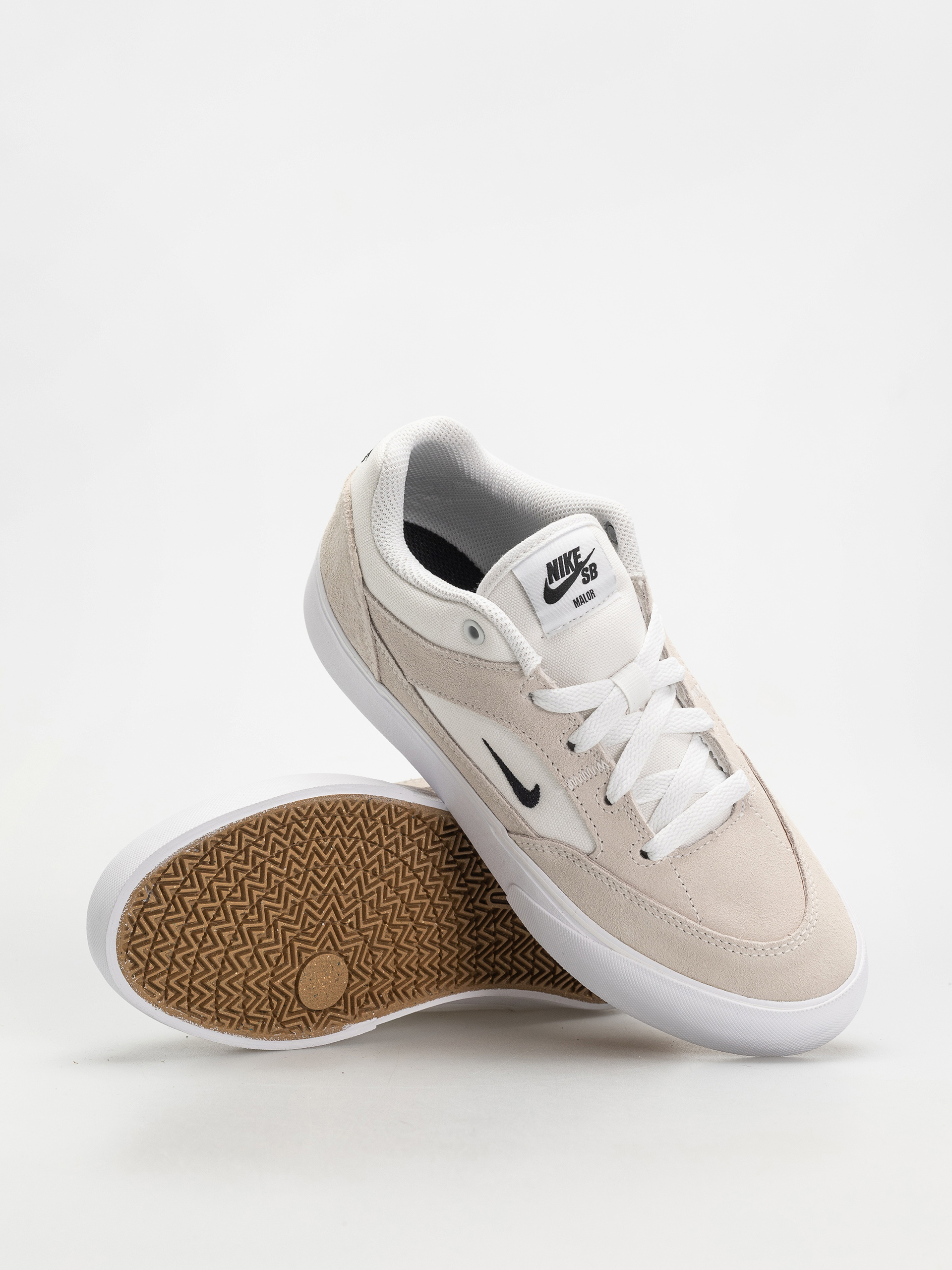 Nike SB Malor JR Cipők (white/black summit white gum light brown)