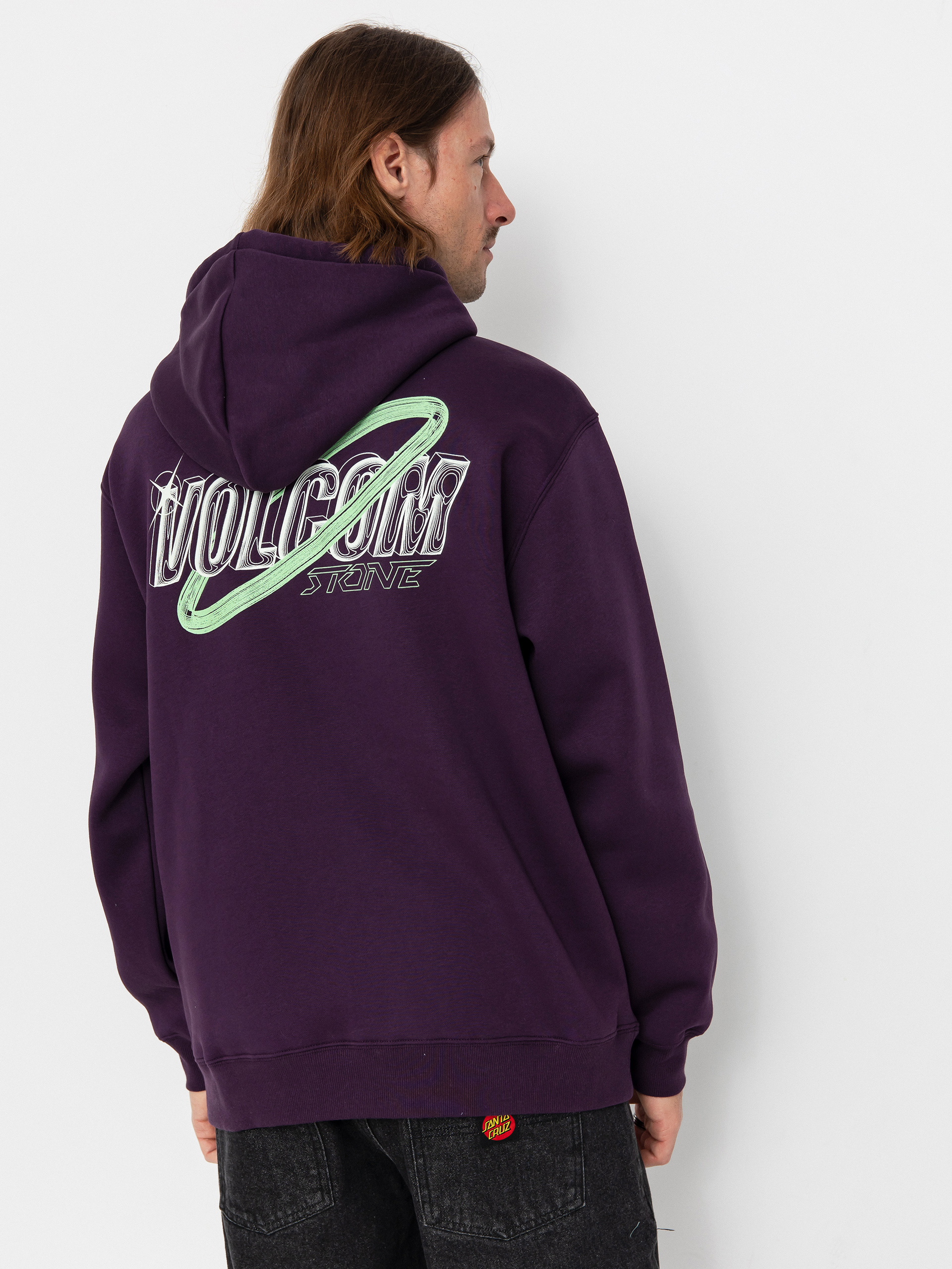 Volcom Noder HD Kapucnis pulóver (grape royale)