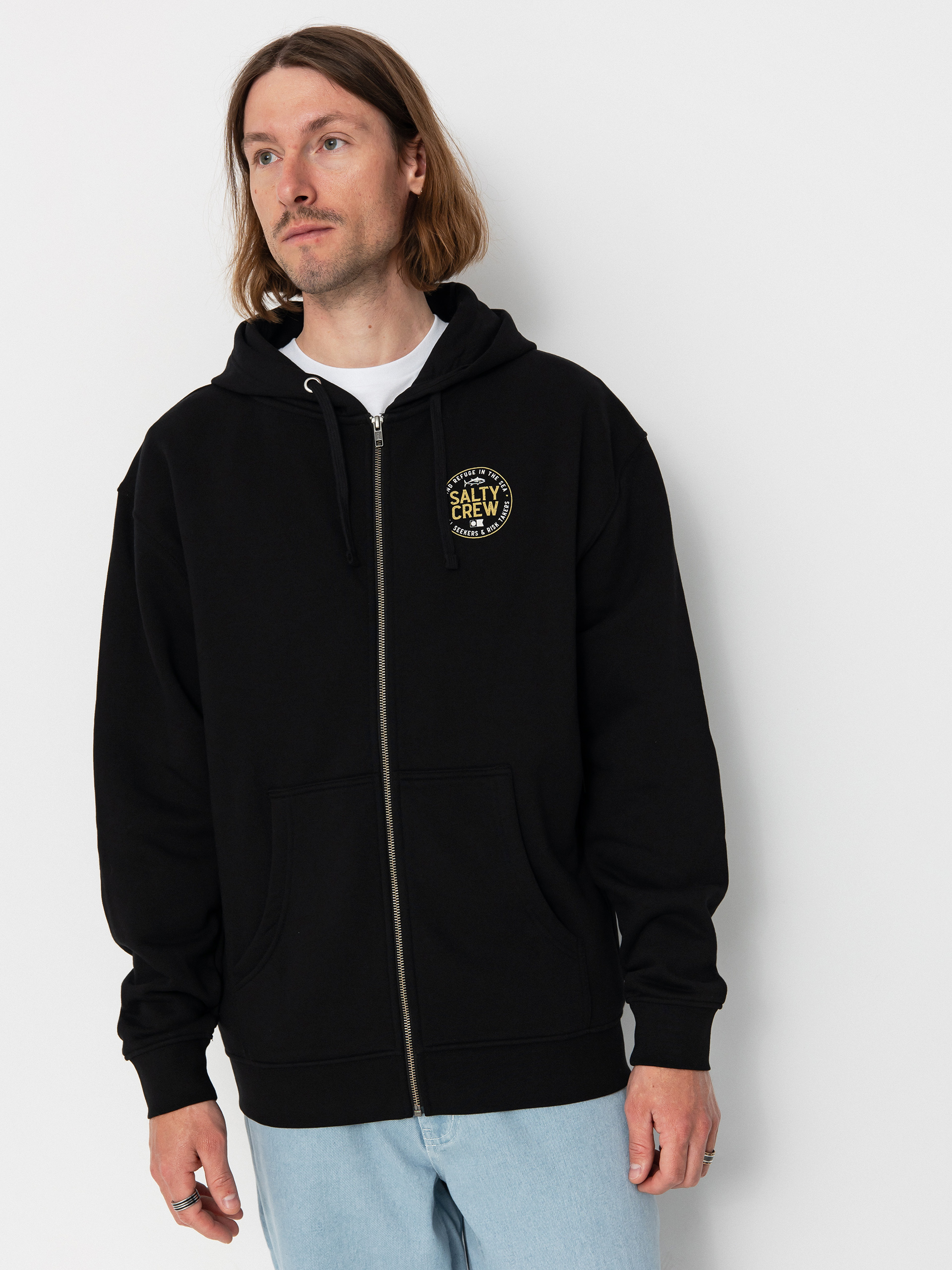 Salty Crew Legendary Zip Pulóver (black)