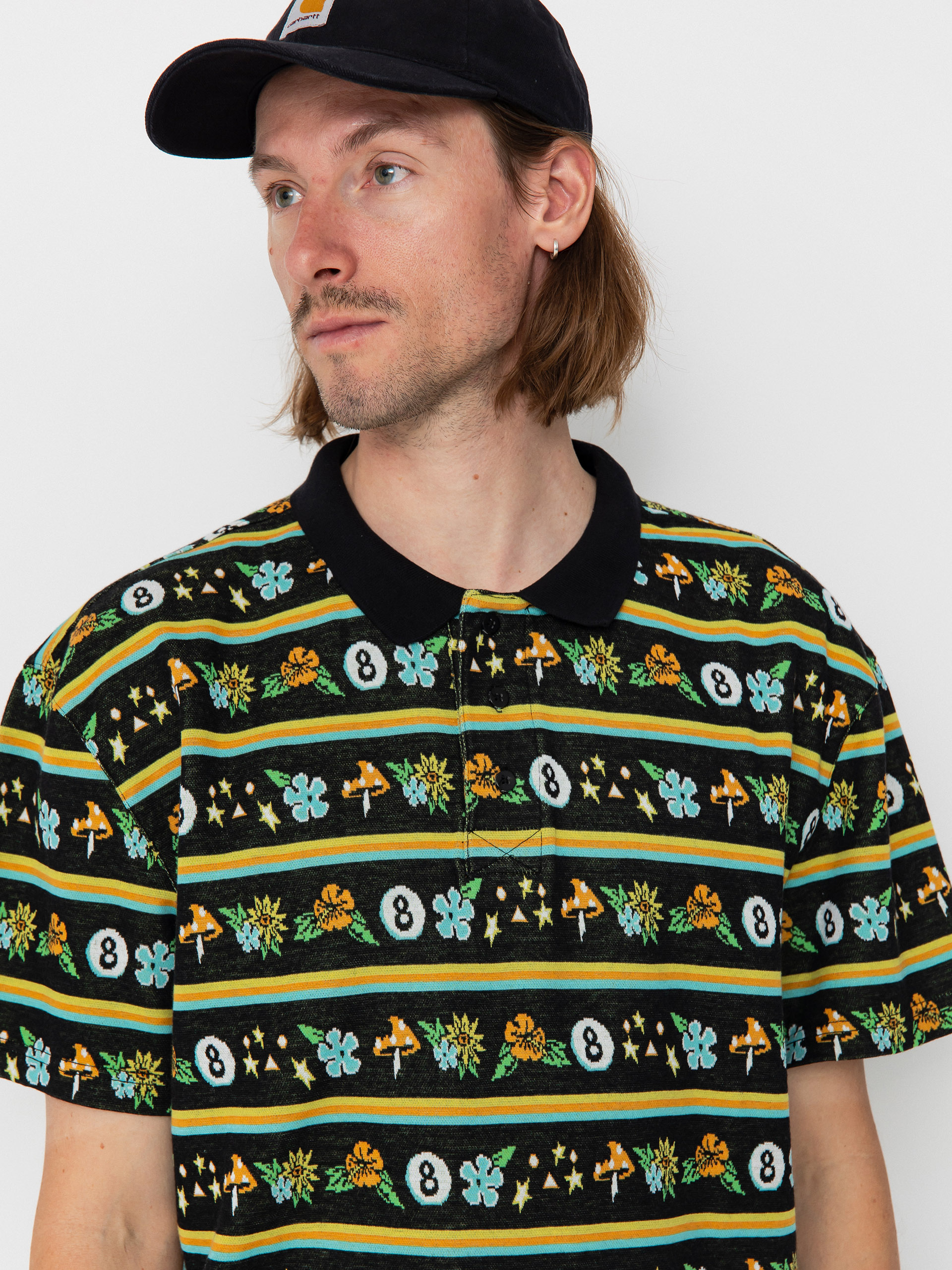 Santa Cruz Winkowski Trip Stripe Pólóing (ocho trip)