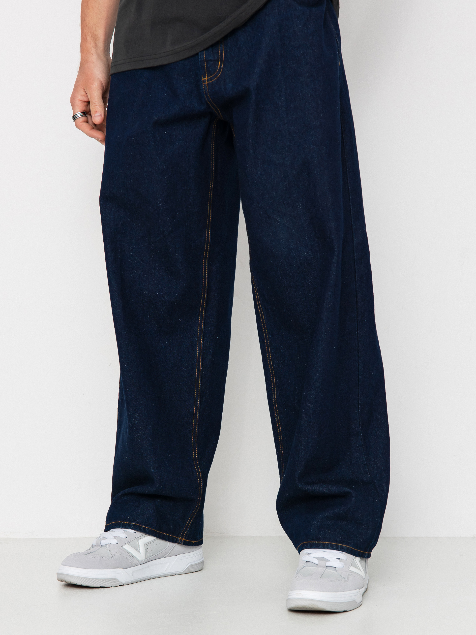 OBEY Bigwig Baggy Denim Kisnadrág (rinse indigo)