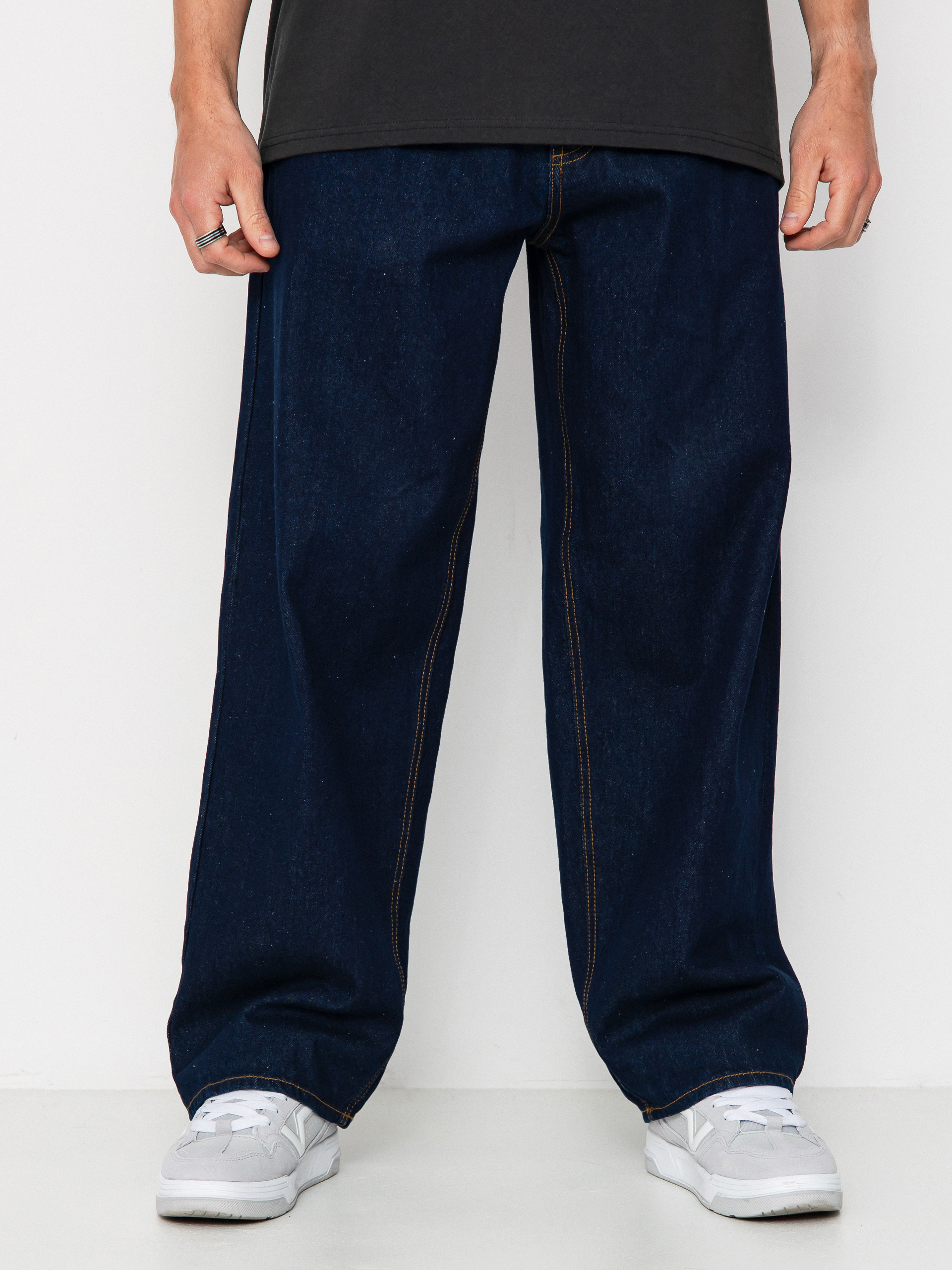 OBEY Bigwig Baggy Denim Kisnadrág (rinse indigo)