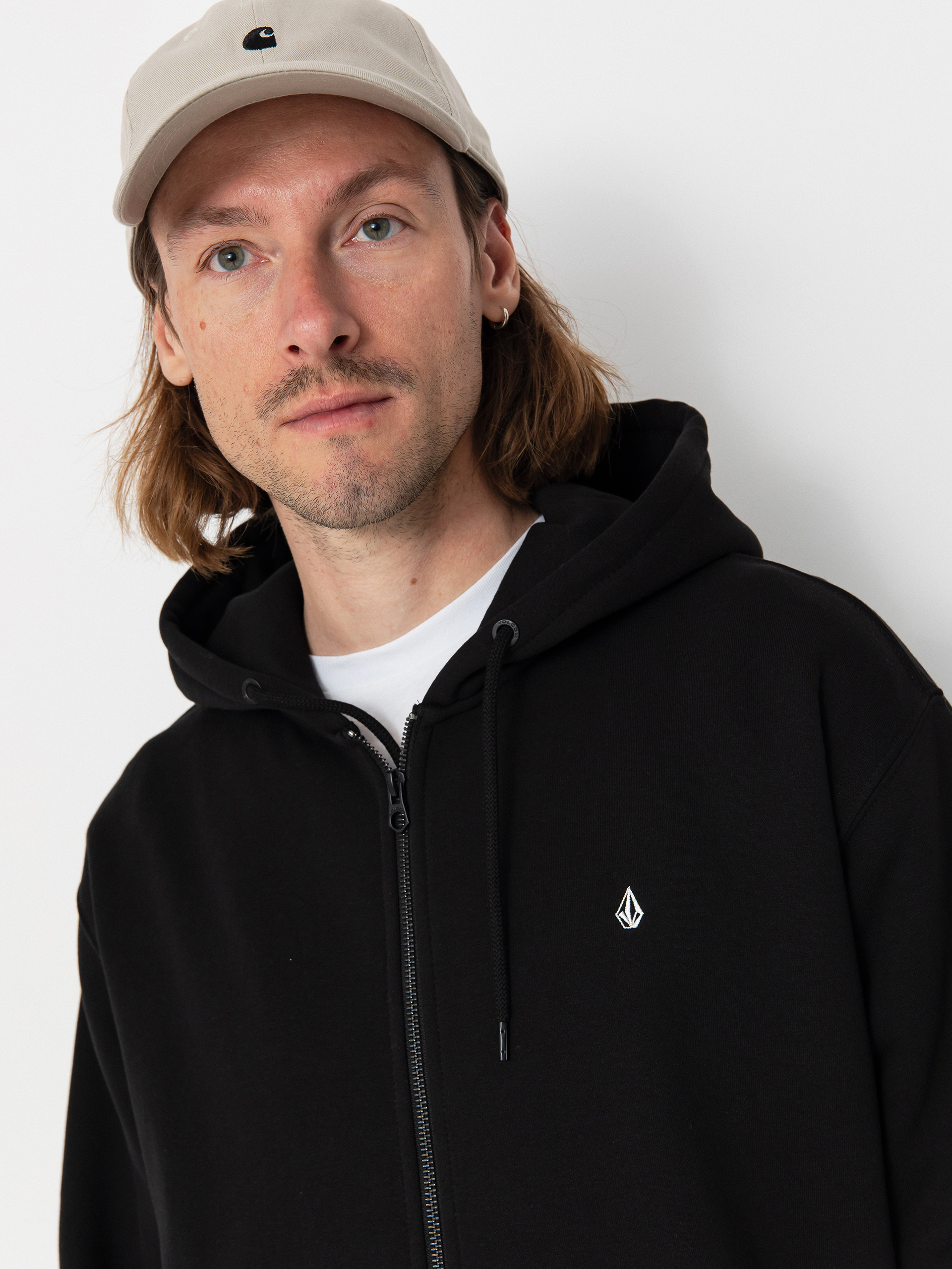 Pulóver Volcom Single Stone Zip (black)