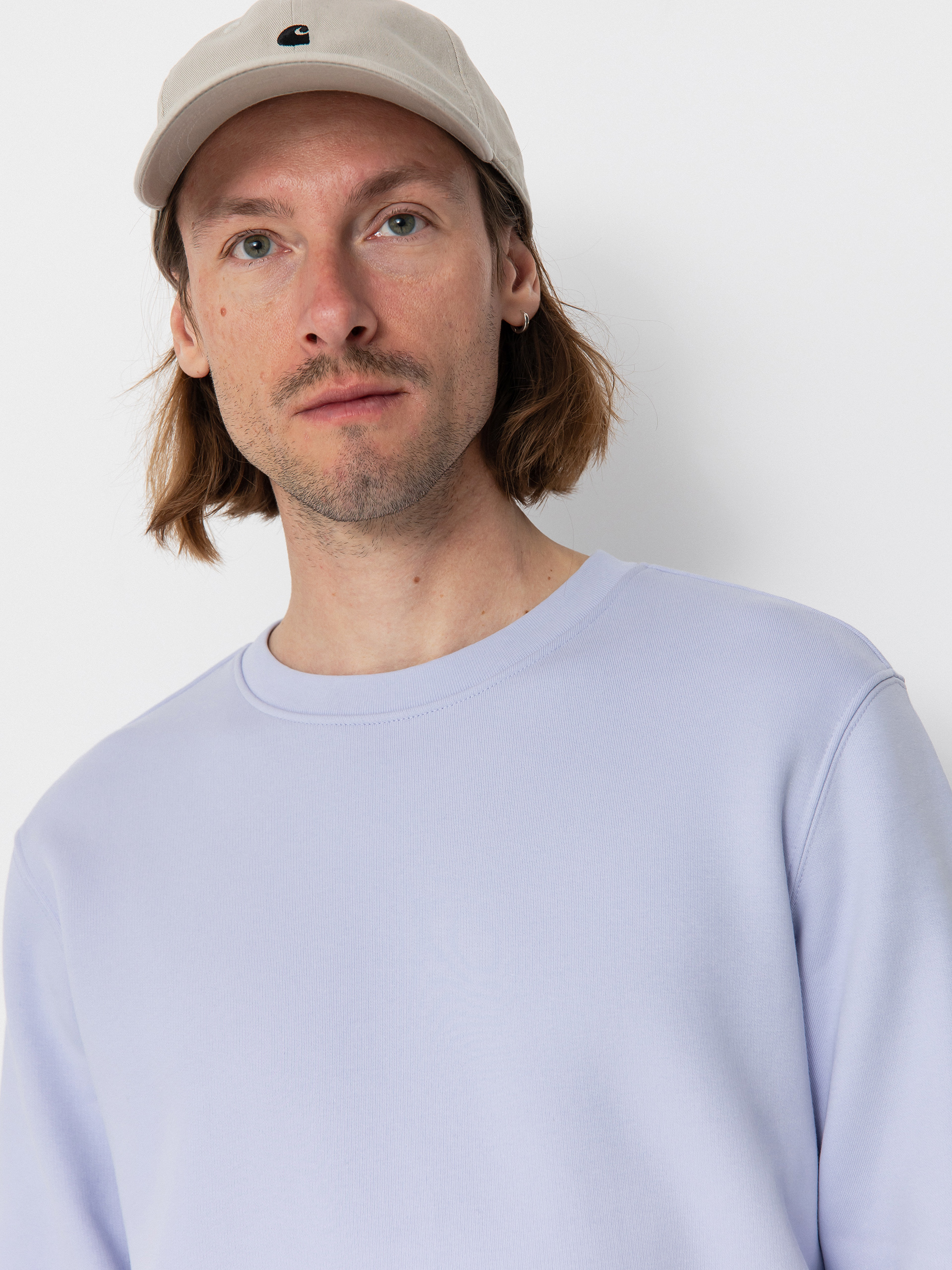 Pulóver Poetic Collective Spray Text (purple)