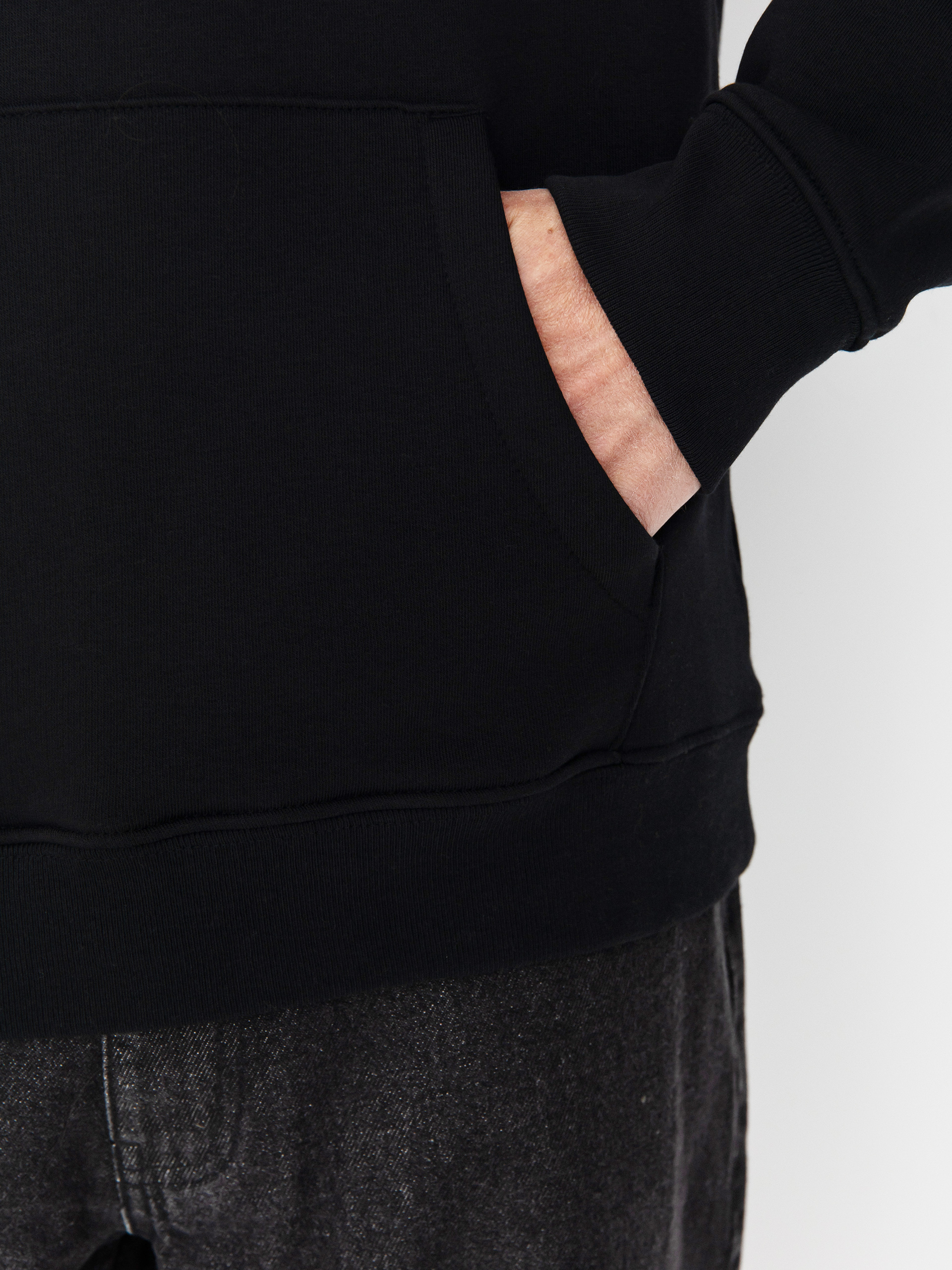 Poetic Collective Space HD Kapucnis pulóver (black)