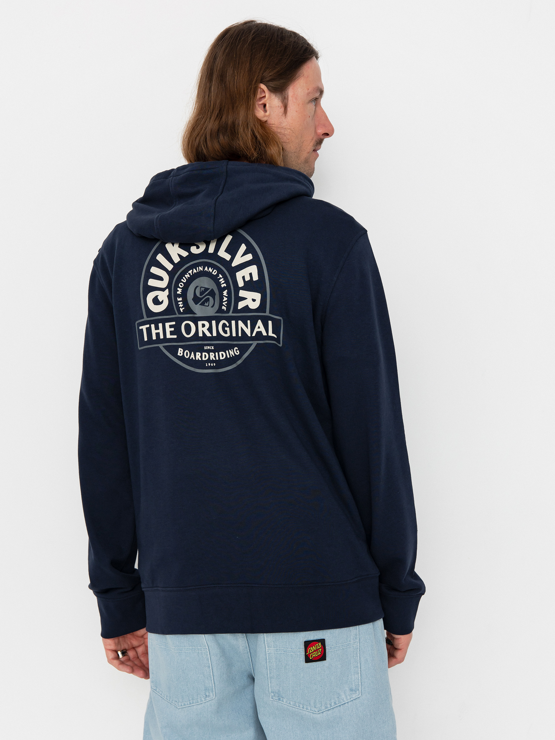 Quiksilver Graphic Mix ZHD Kapucnis pulóver (dark navy)