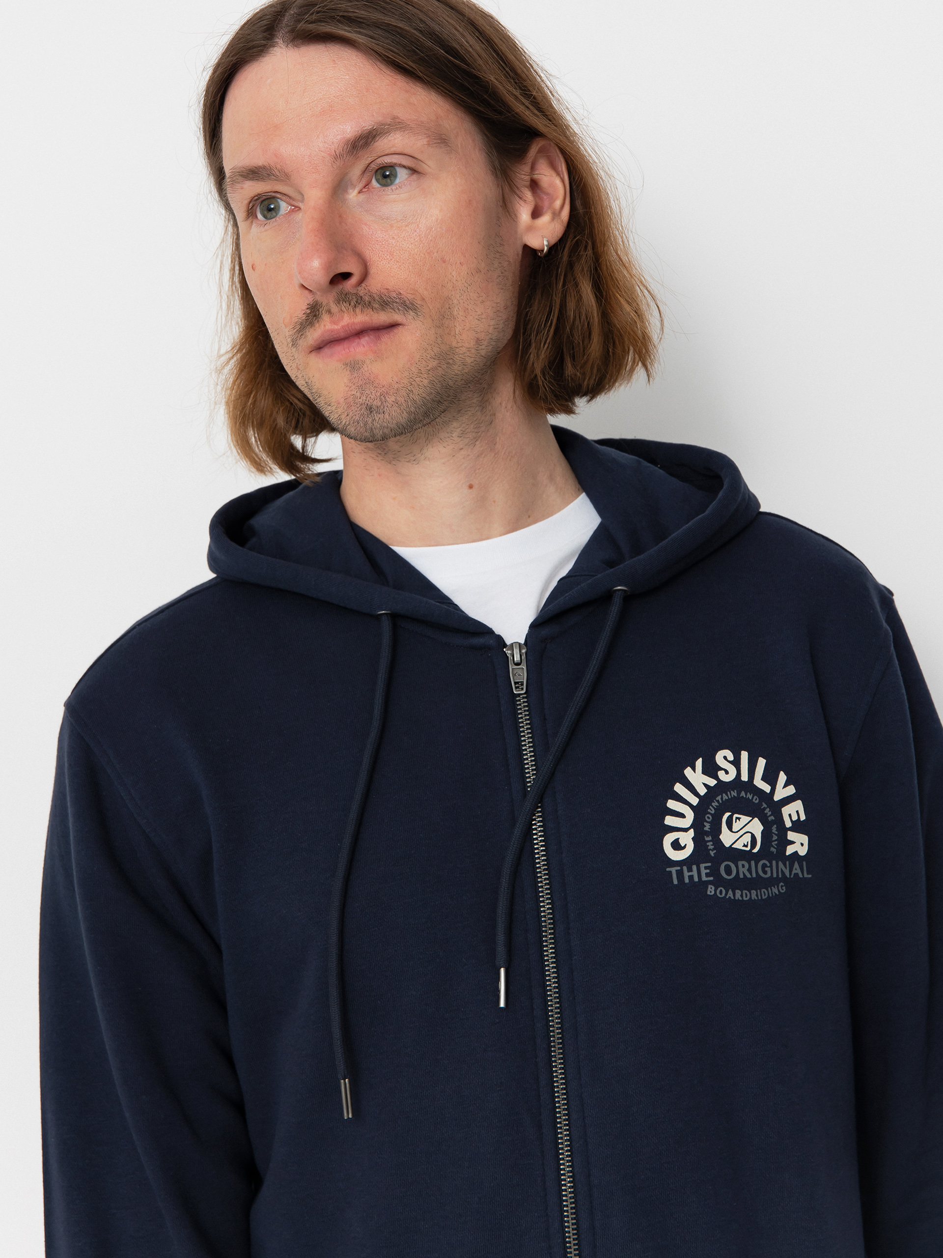 Quiksilver Graphic Mix ZHD Kapucnis pulóver (dark navy)