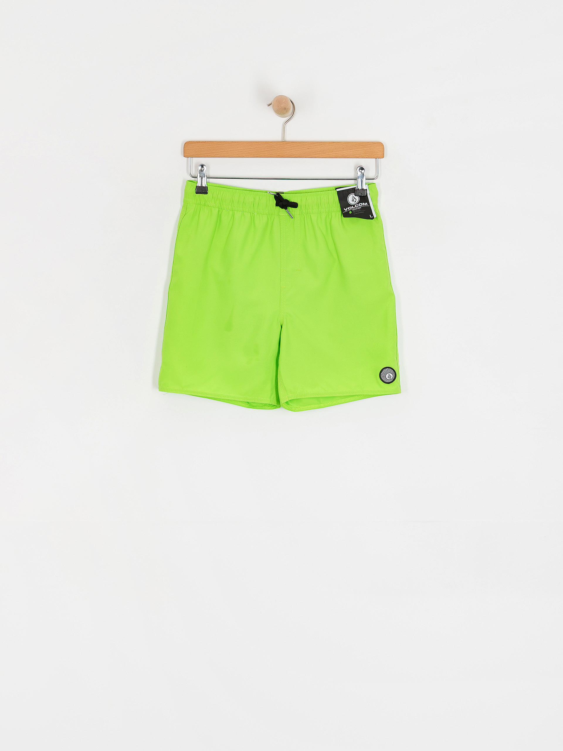 Volcom Lido Solid JR Rövidnadrág (electric green)