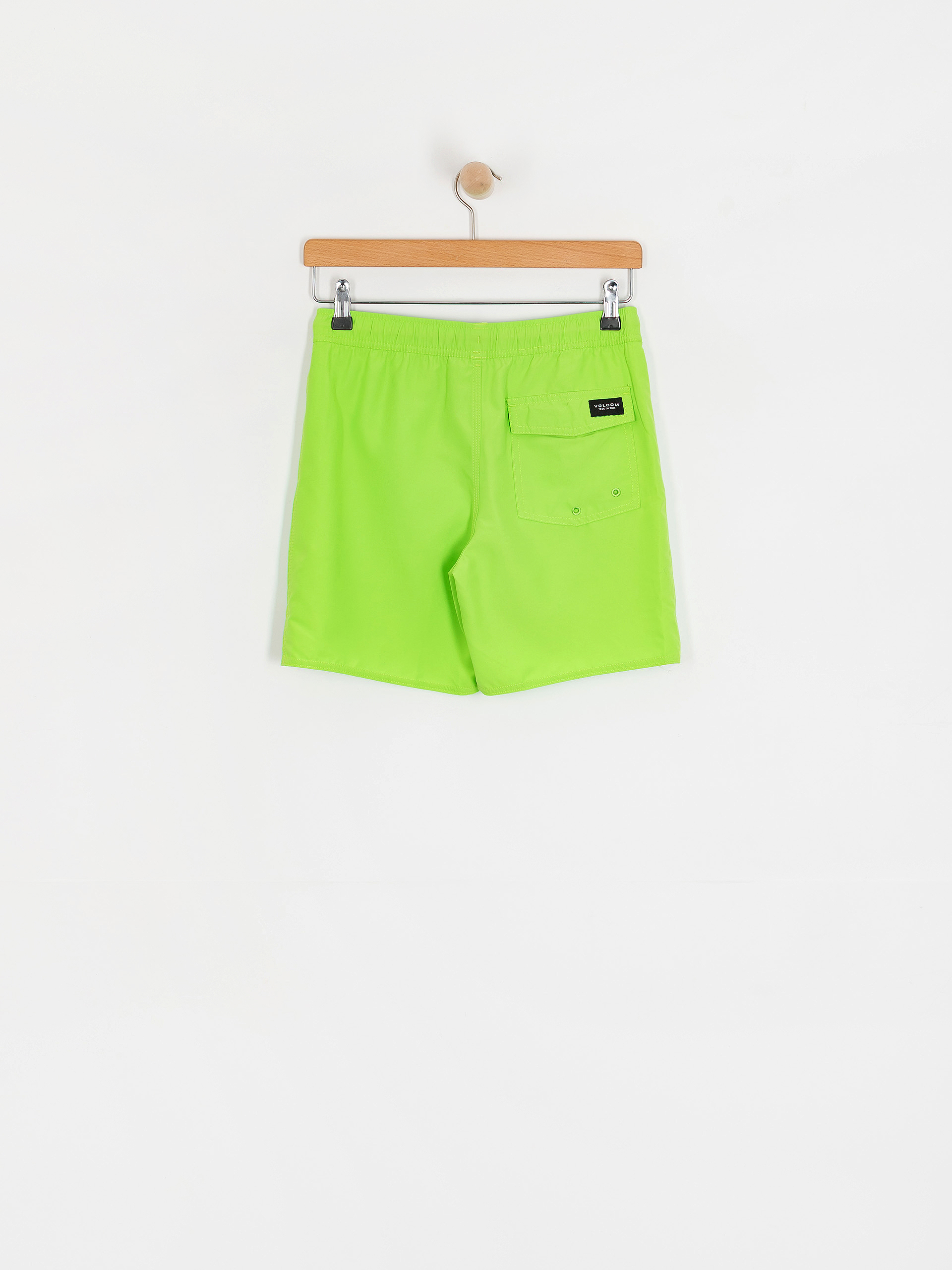 Volcom Lido Solid JR Rövidnadrág (electric green)