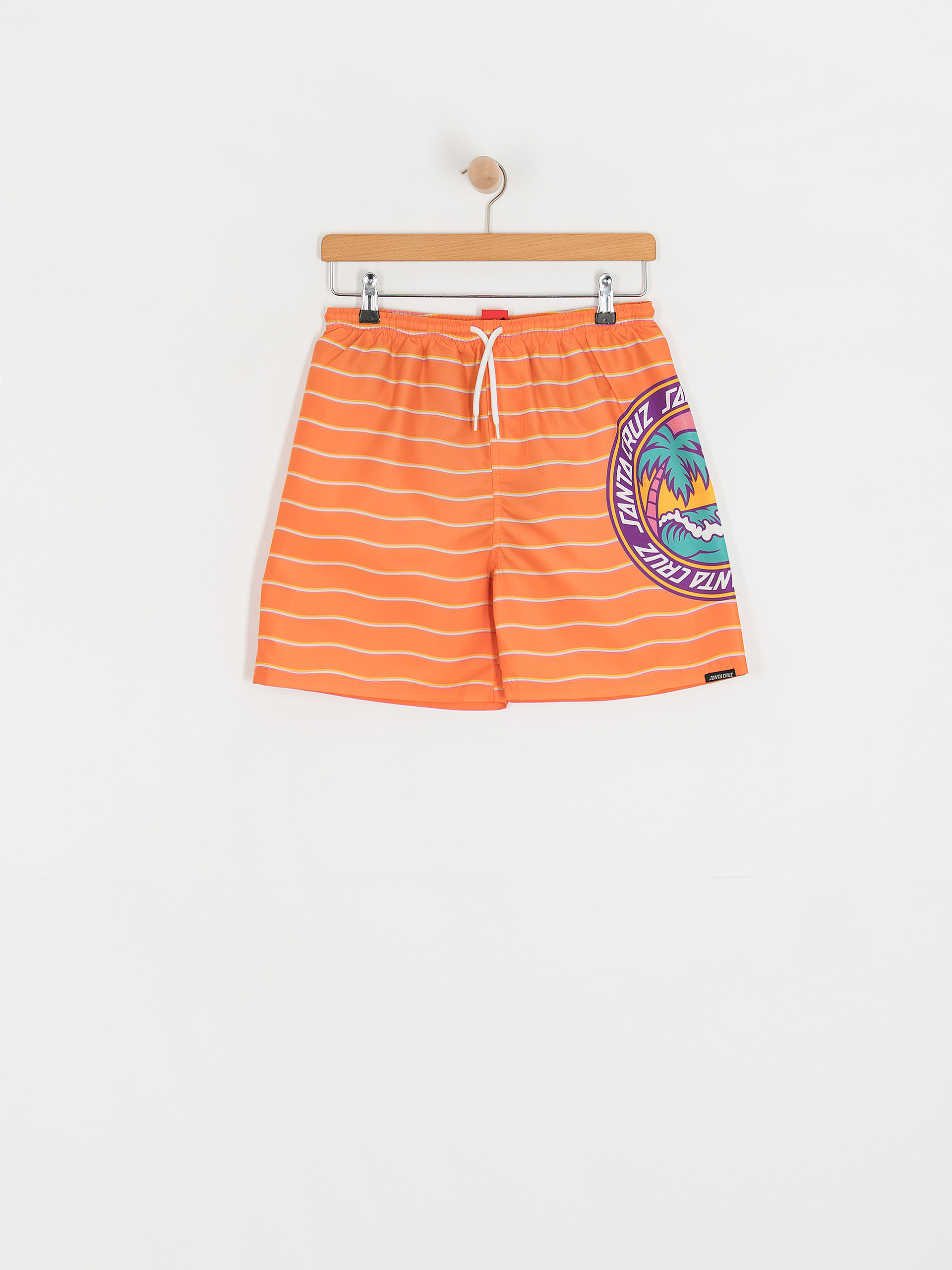 Santa Cruz Youth Paradise Break JR Ru00f6vidnadru00e1g (apricot wave stripe)