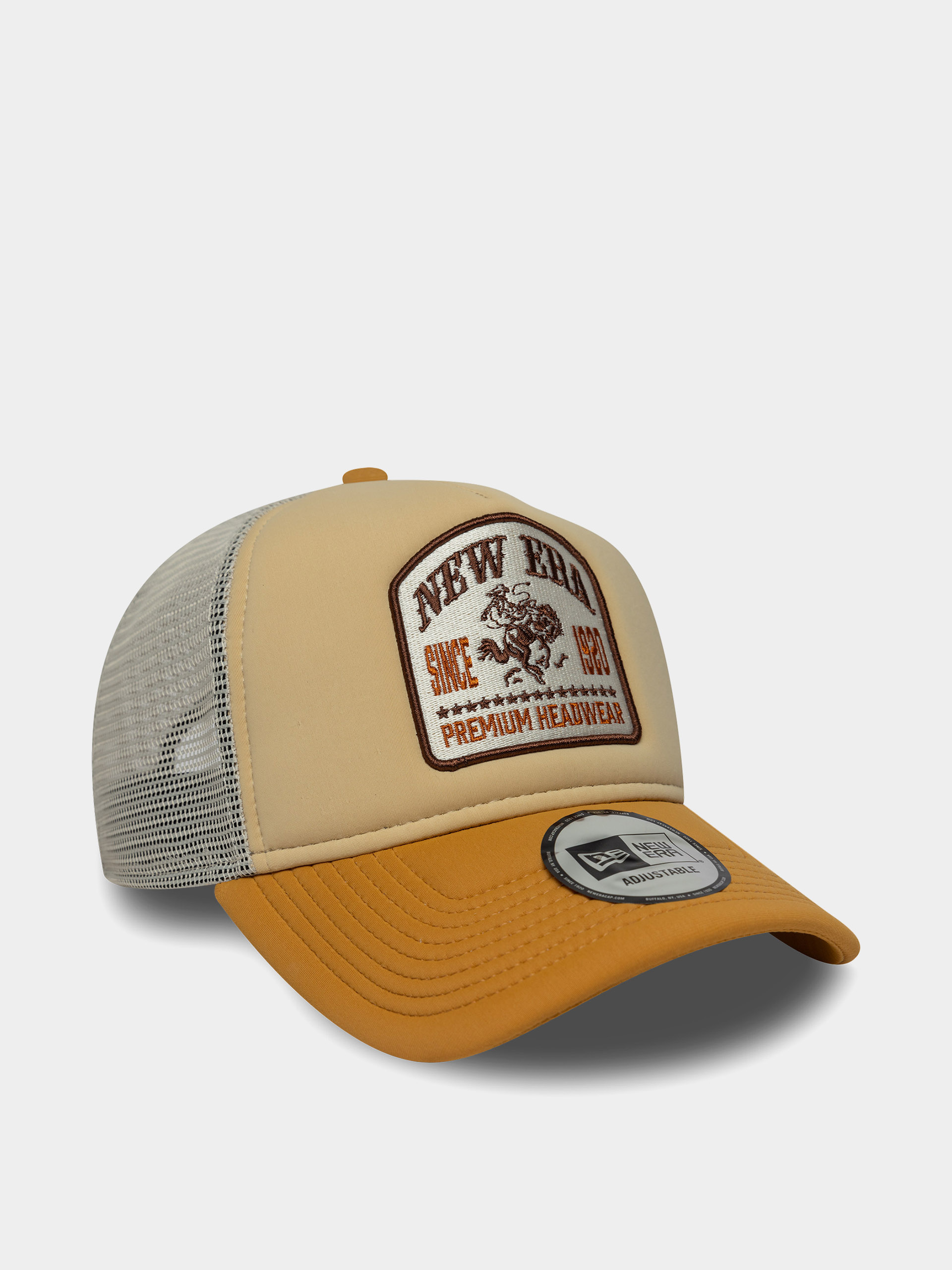 Baseball sapka New Era Graphic Patch Trucker (yellow)