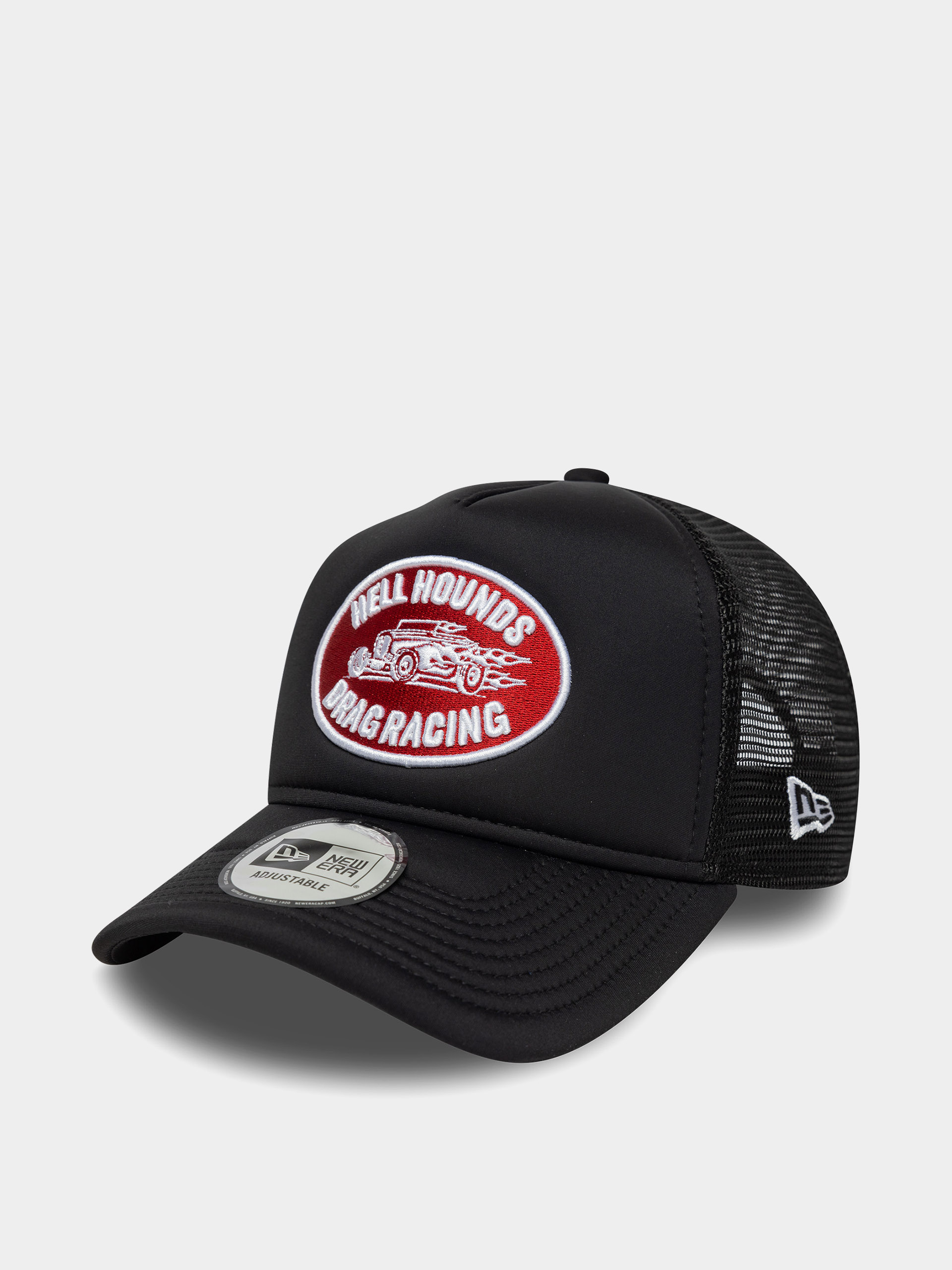 Baseball sapka New Era Graphic Patch Trucker (black)