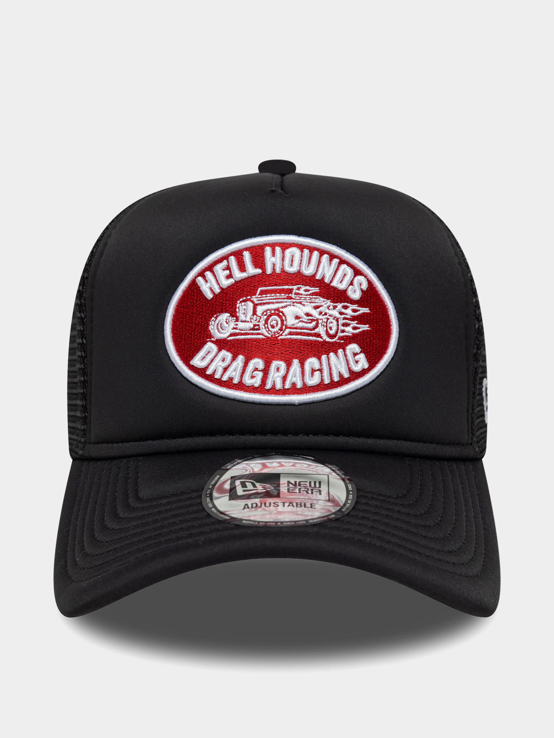 Baseball sapka New Era Graphic Patch Trucker (black)