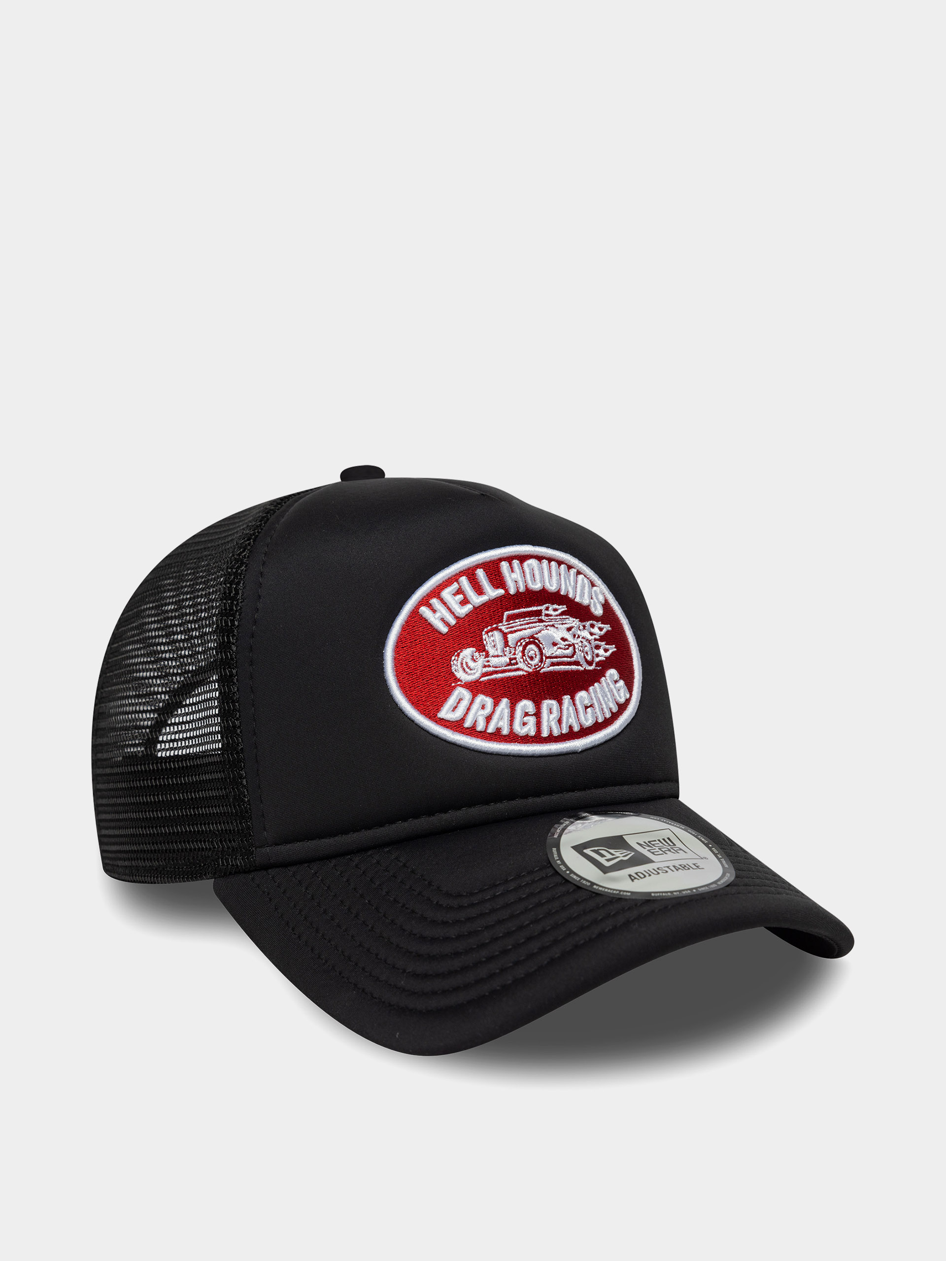 Baseball sapka New Era Graphic Patch Trucker (black)