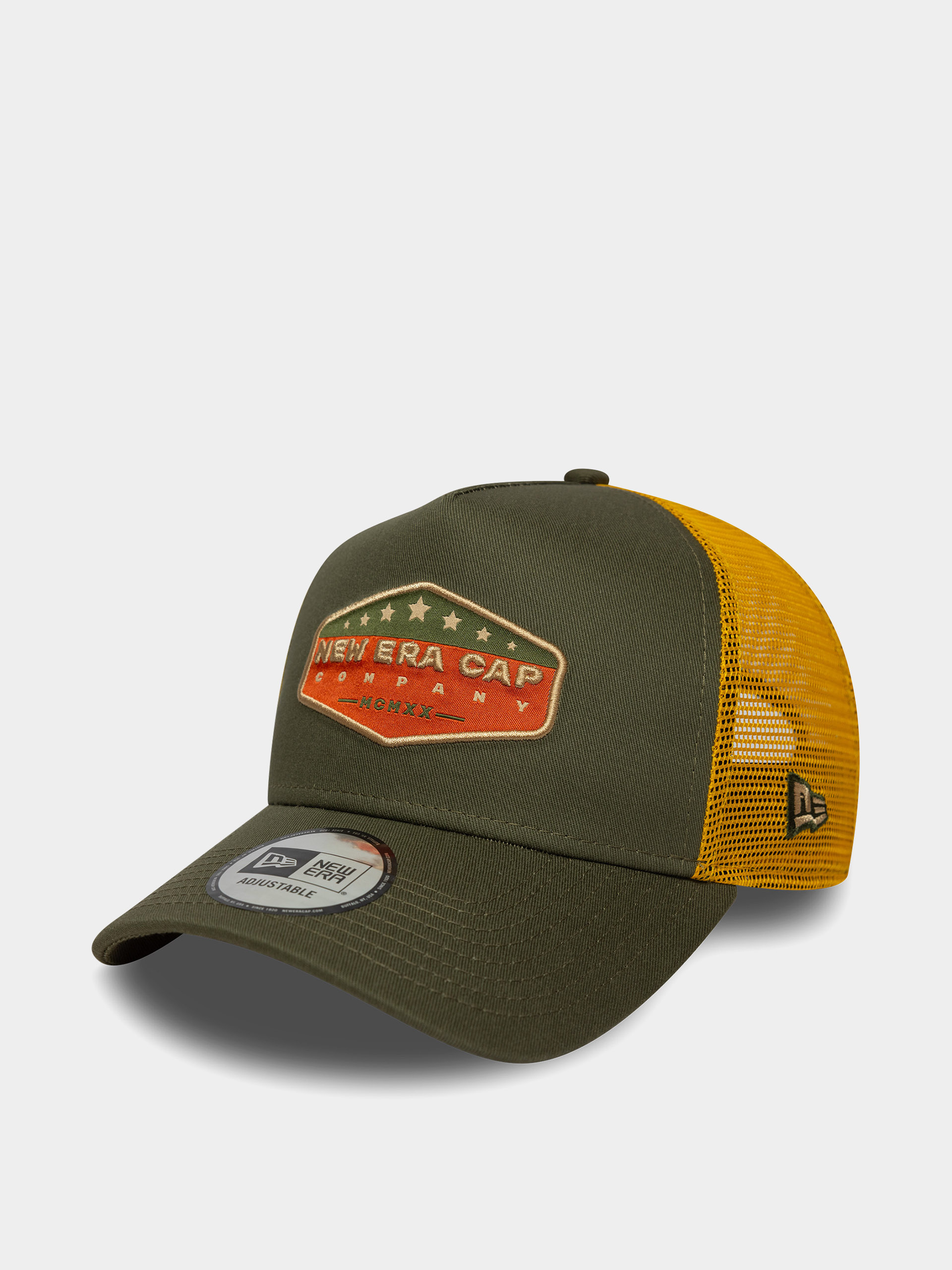 Baseball sapka New Era Cotton Patch Trucker (green)