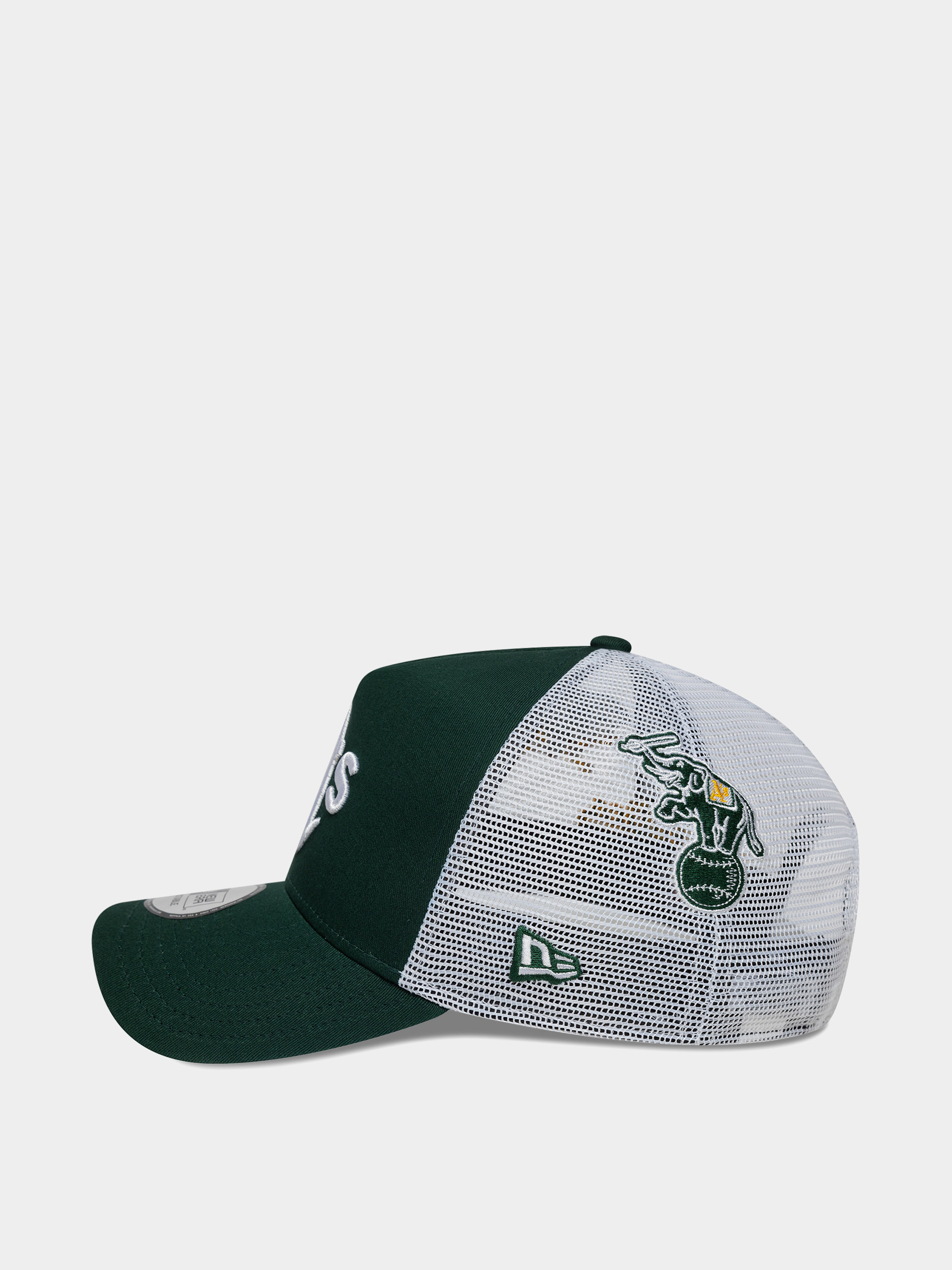 Baseball sapka New Era Multi Patch Trucker Athletics (dark green)