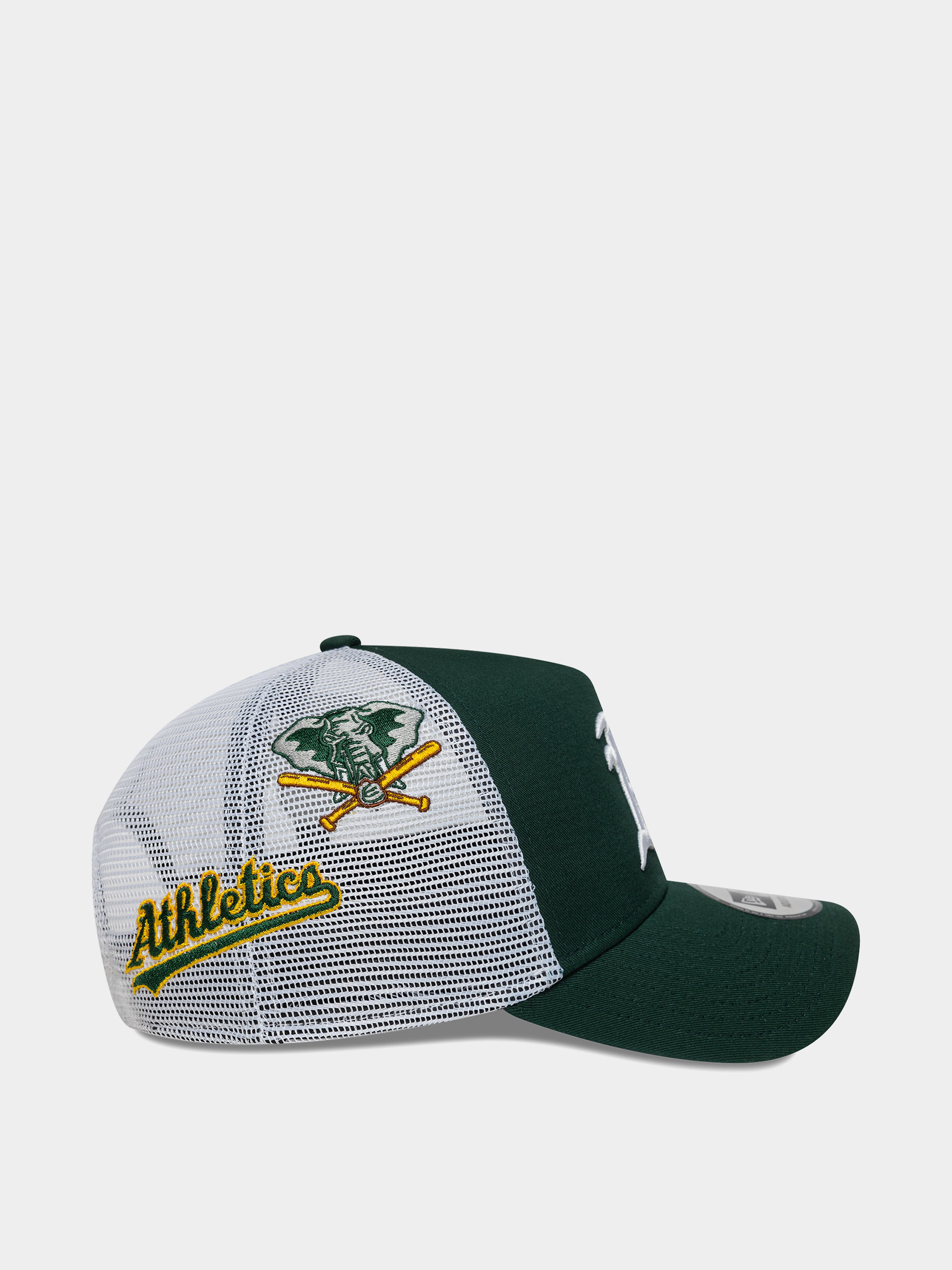 Baseball sapka New Era Multi Patch Trucker Athletics (dark green)