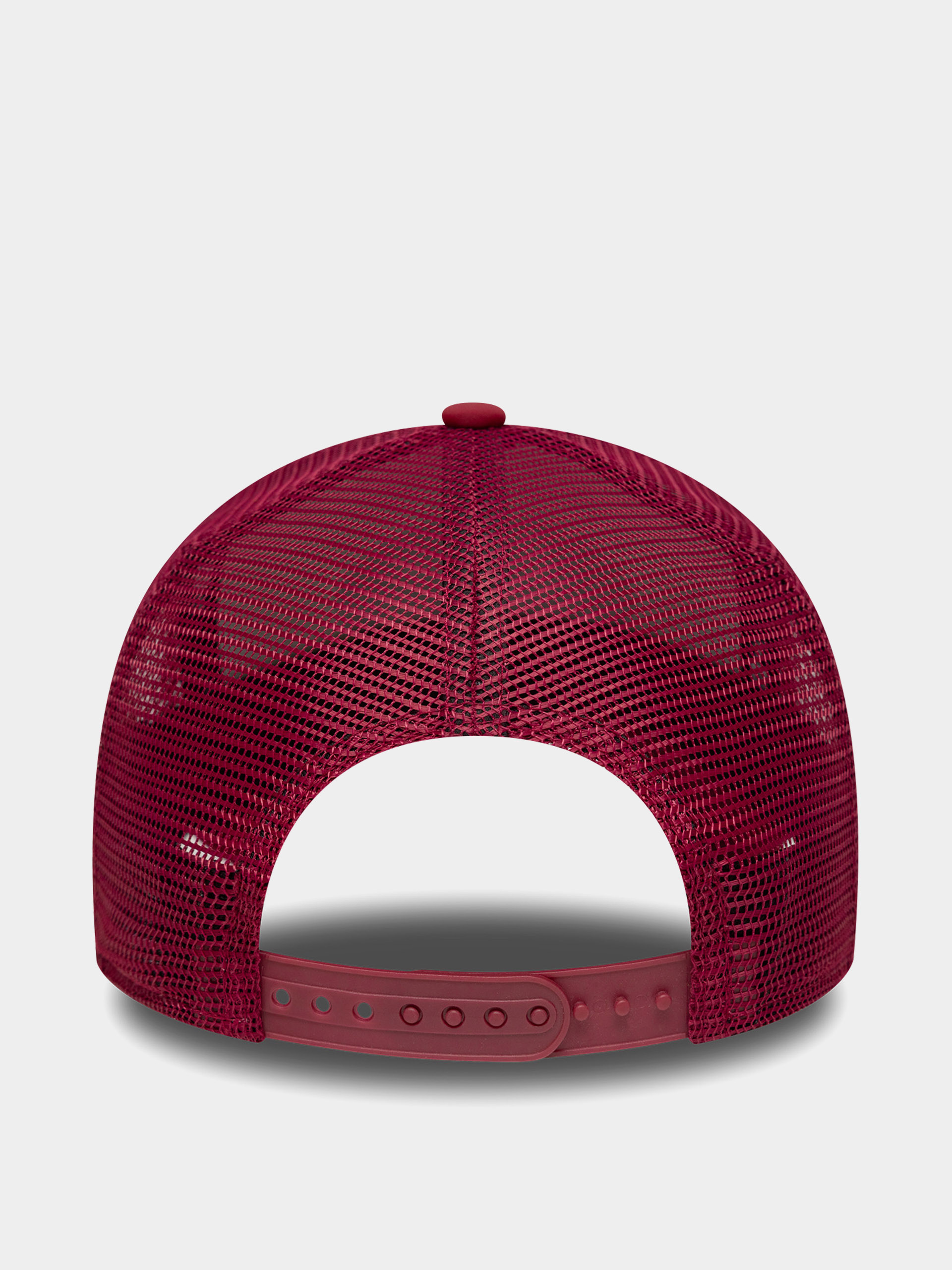 Baseball sapka New Era Oval Foam Patch Trucker (cherry/white)