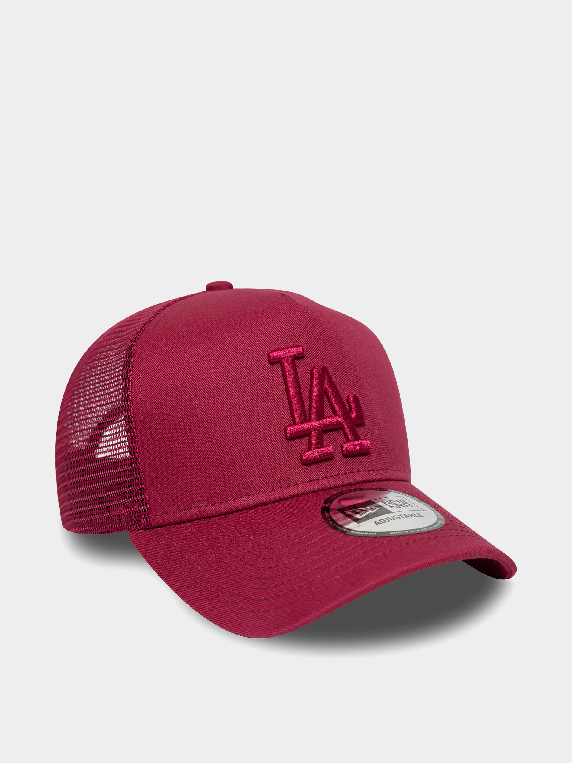 Baseball sapka New Era League Essential Trucker Los Angeles Dodgers (cherry)