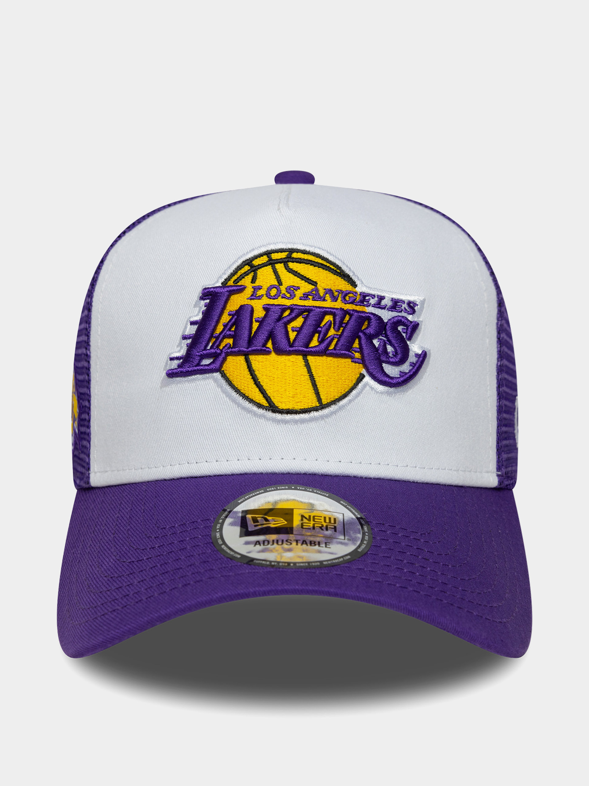 Baseball sapka New Era NBA Side Patch Trucker Los Angeles Lakers (violet/white)