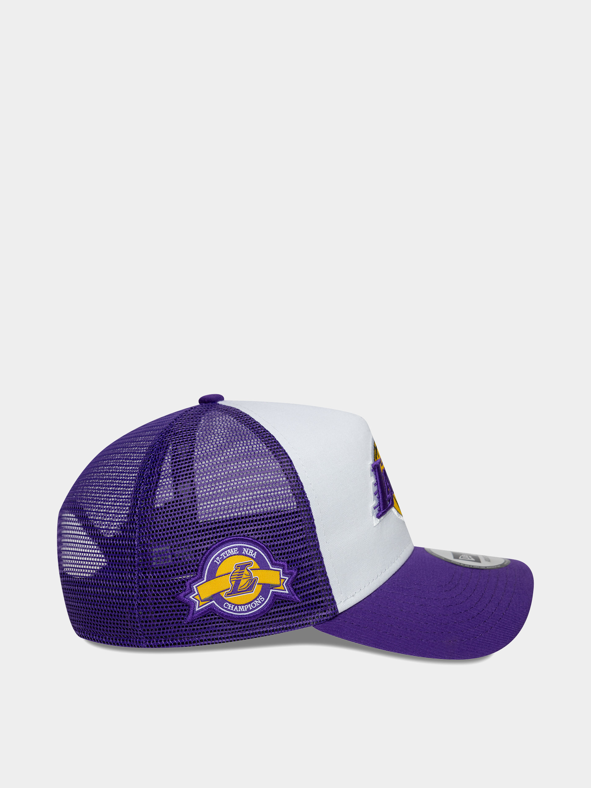 Baseball sapka New Era NBA Side Patch Trucker Los Angeles Lakers (violet/white)