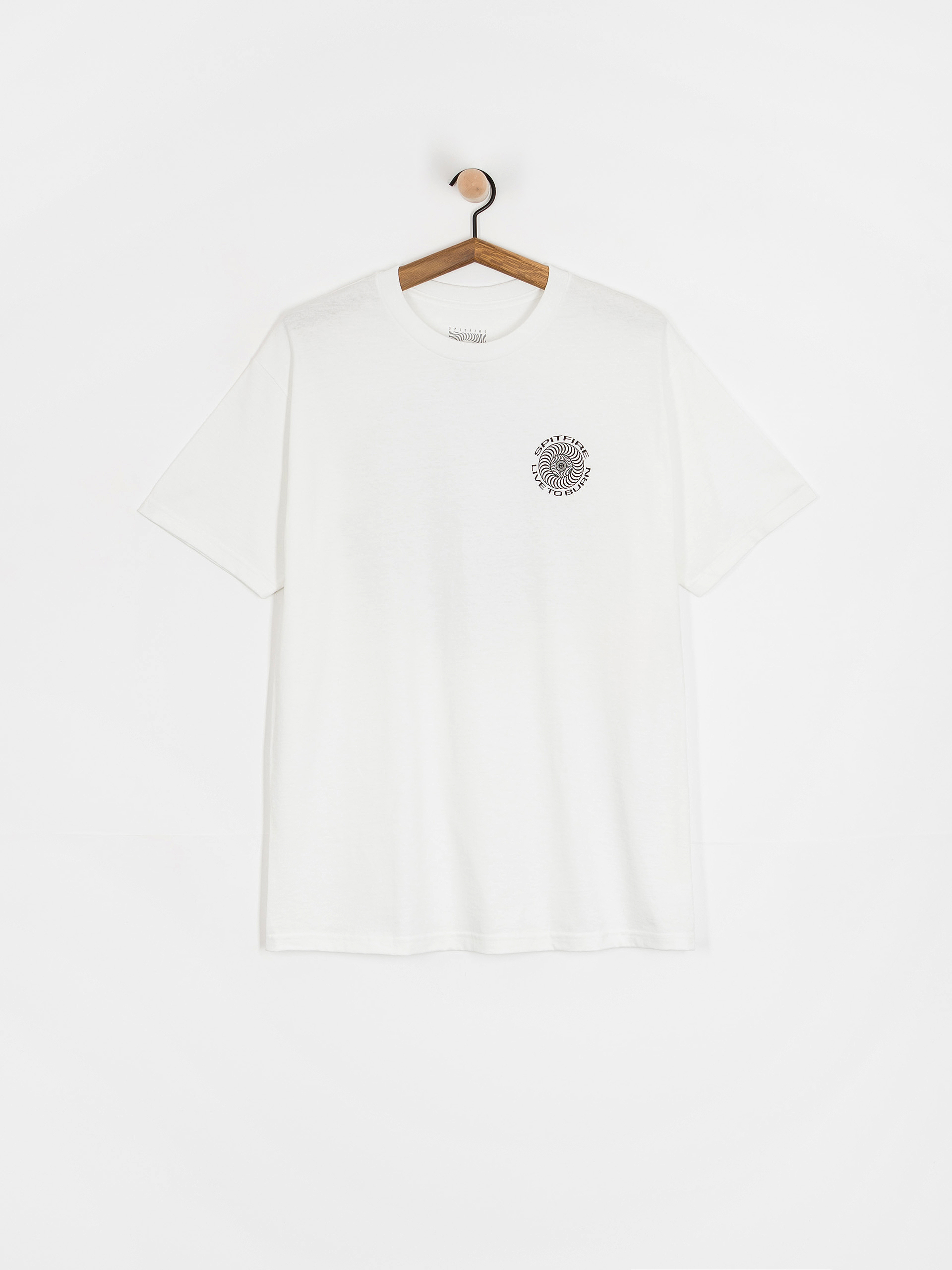 Spitfire Live To Burn Classic Póló (white)