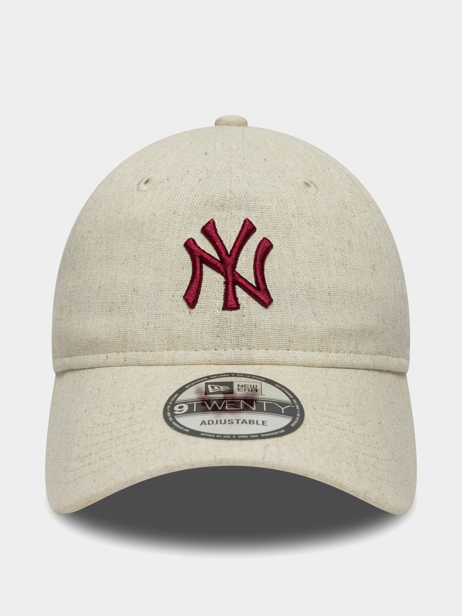 Baseball sapka New Era Linen 9Twenty New York Yankees (stone chalk)