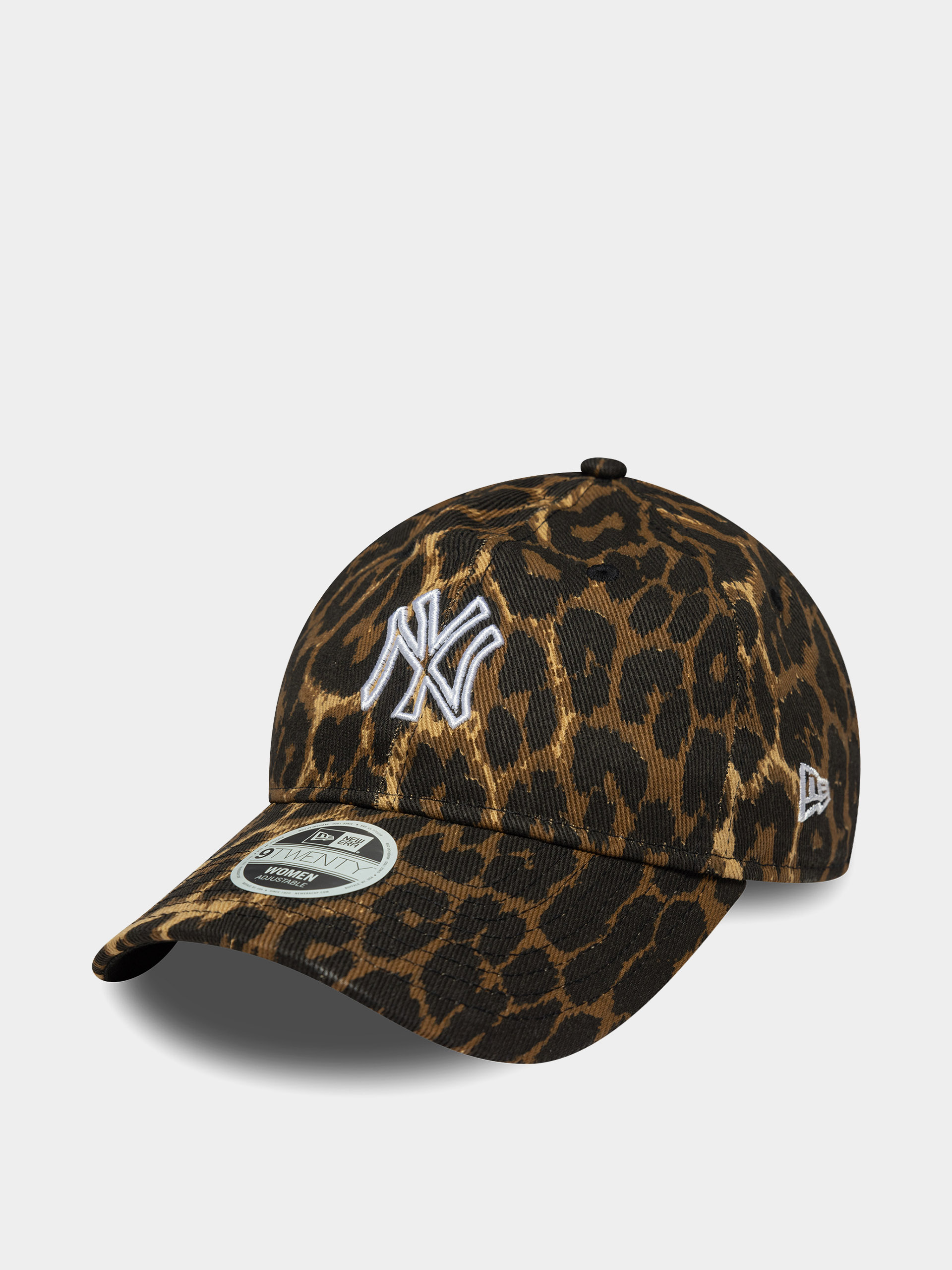 Baseball sapka New Era Outline Leopard 9Twenty New York Yankees Wmn (black camo)