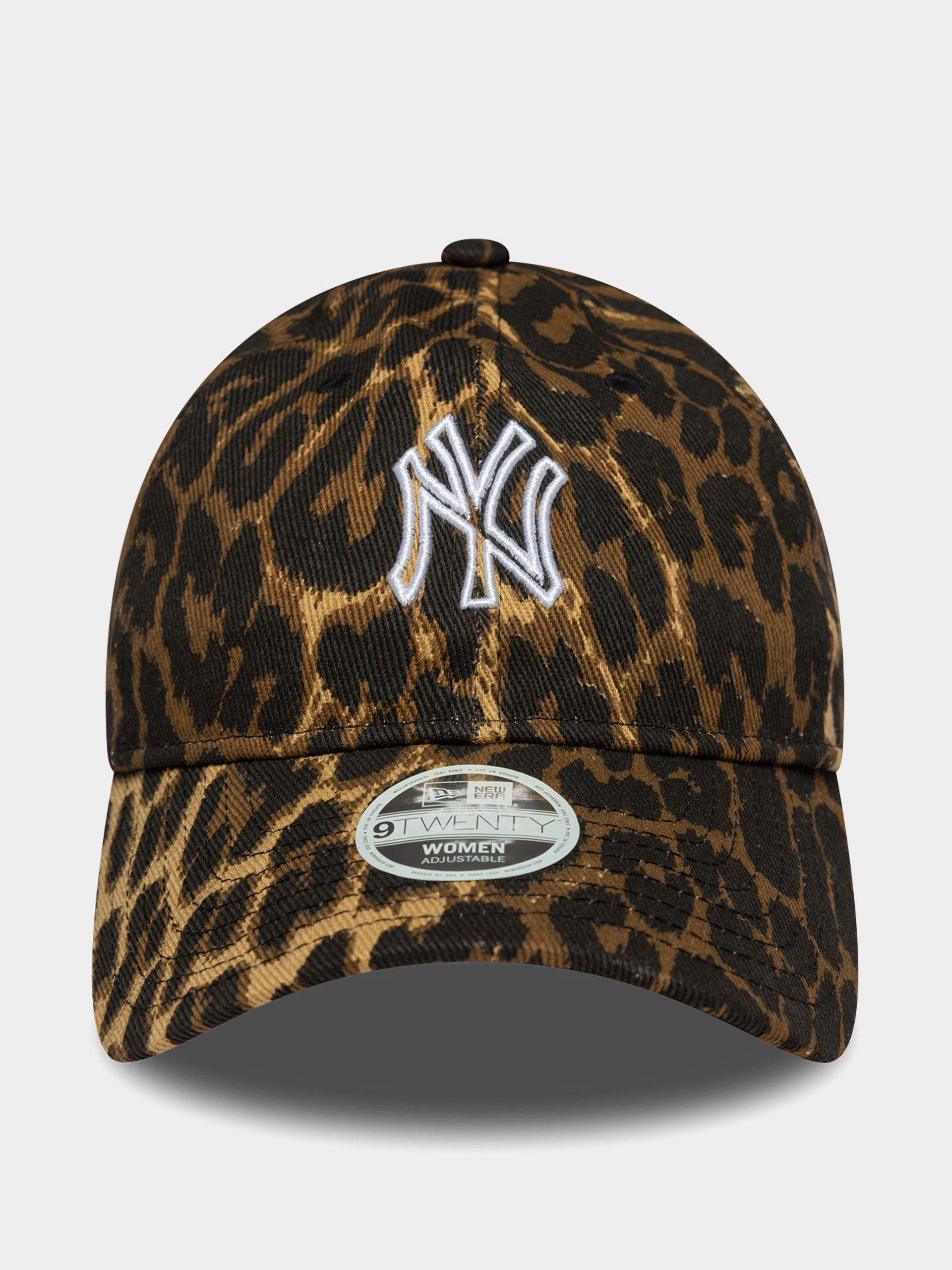 Baseball sapka New Era Outline Leopard 9Twenty New York Yankees Wmn (black camo)