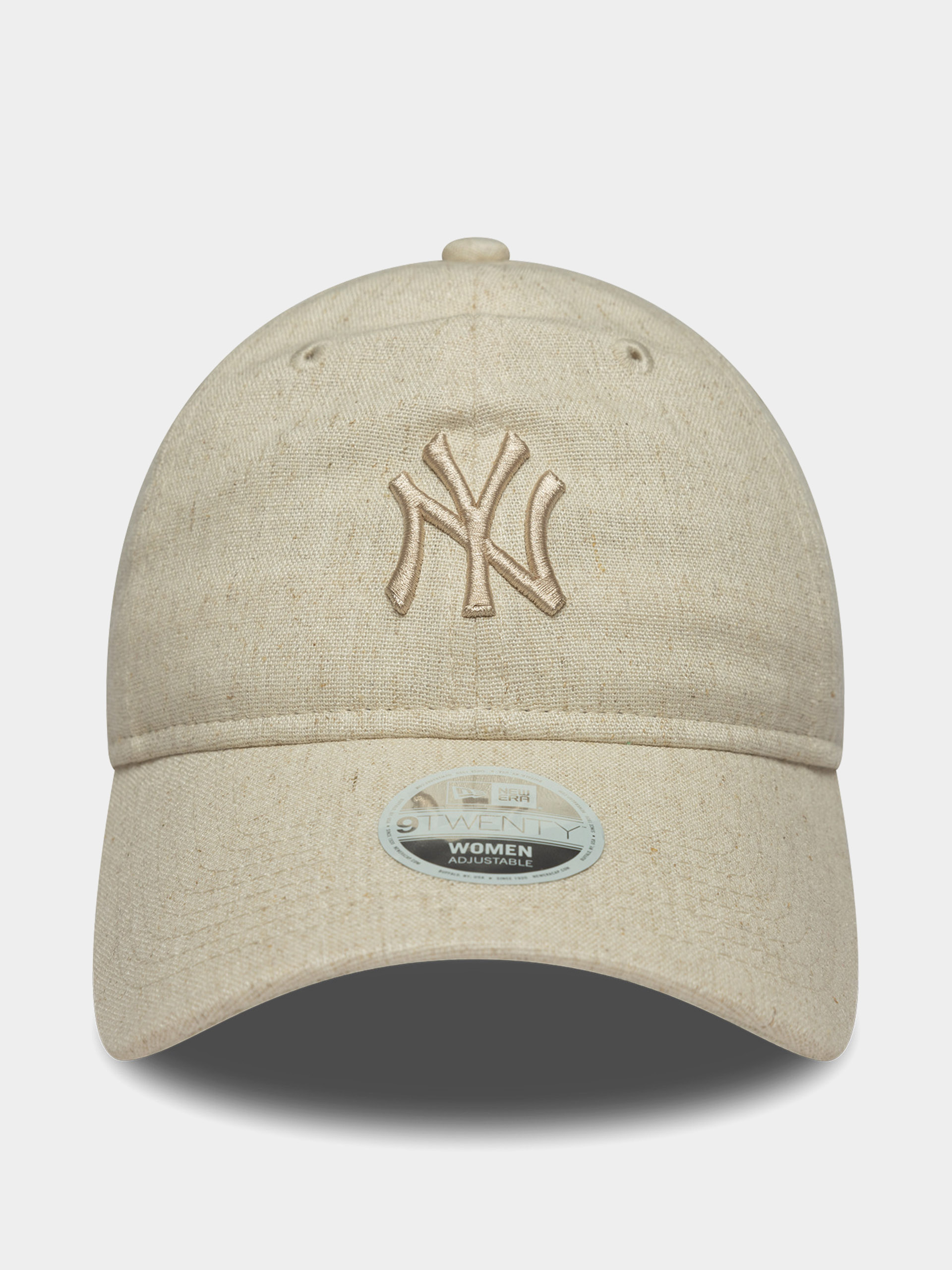 Baseball sapka New Era Linen 9Twenty New York Yankees Wmn (beige)