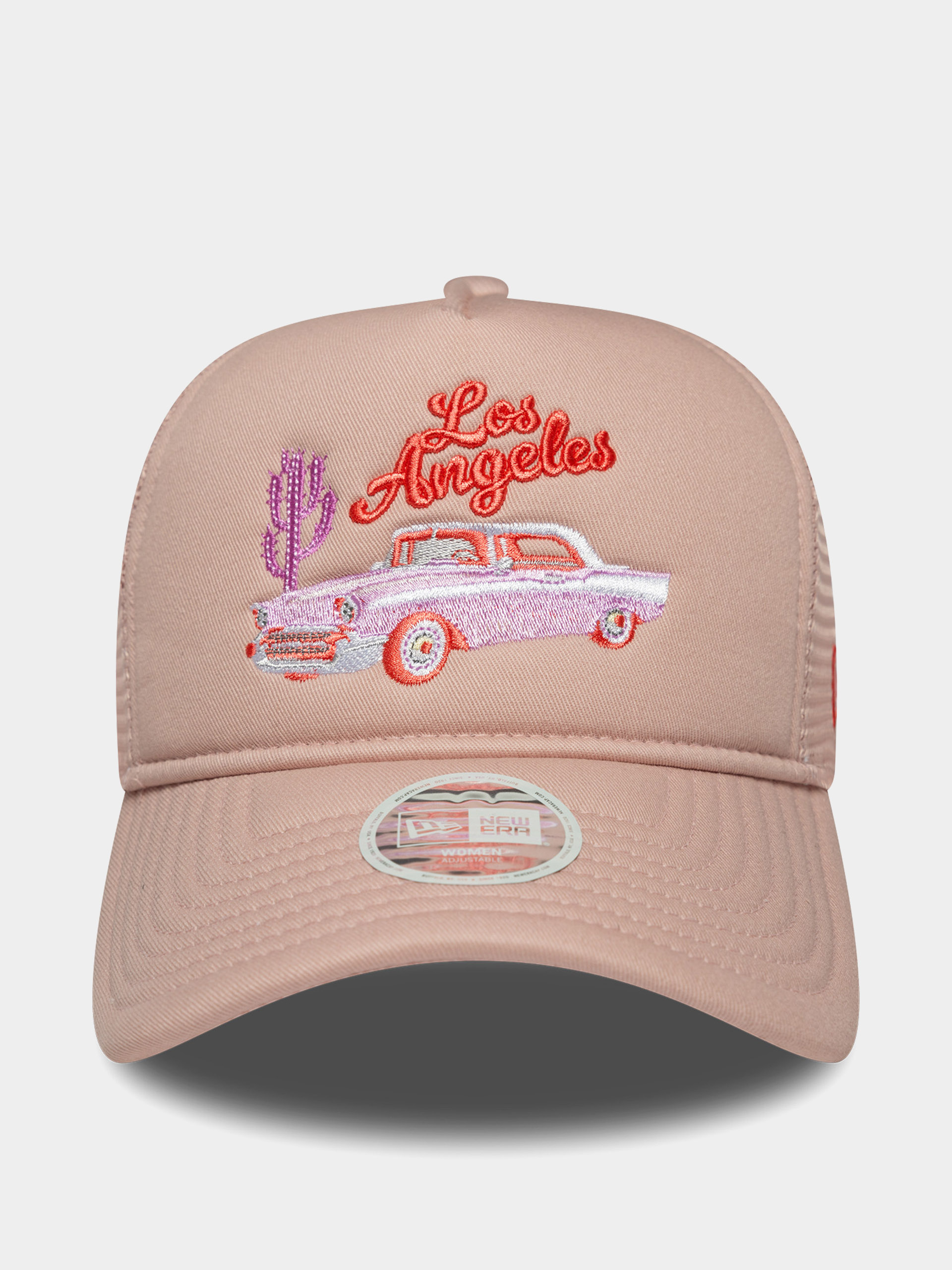 Baseball sapka New Era Western Trucker Wmn (pink rose)