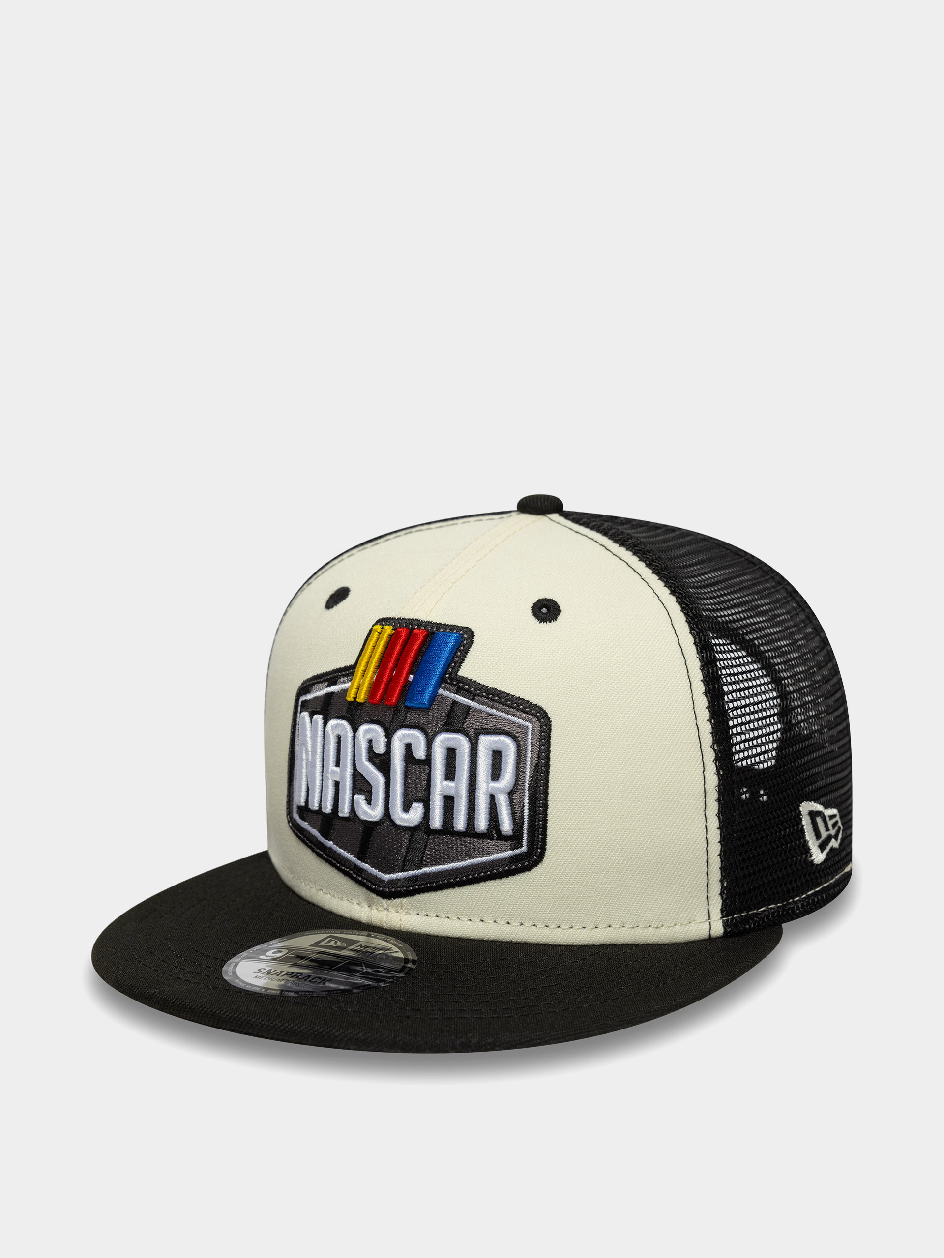 Baseball sapka New Era Nascar Logo 9Fifty Trucker (black/chalk)