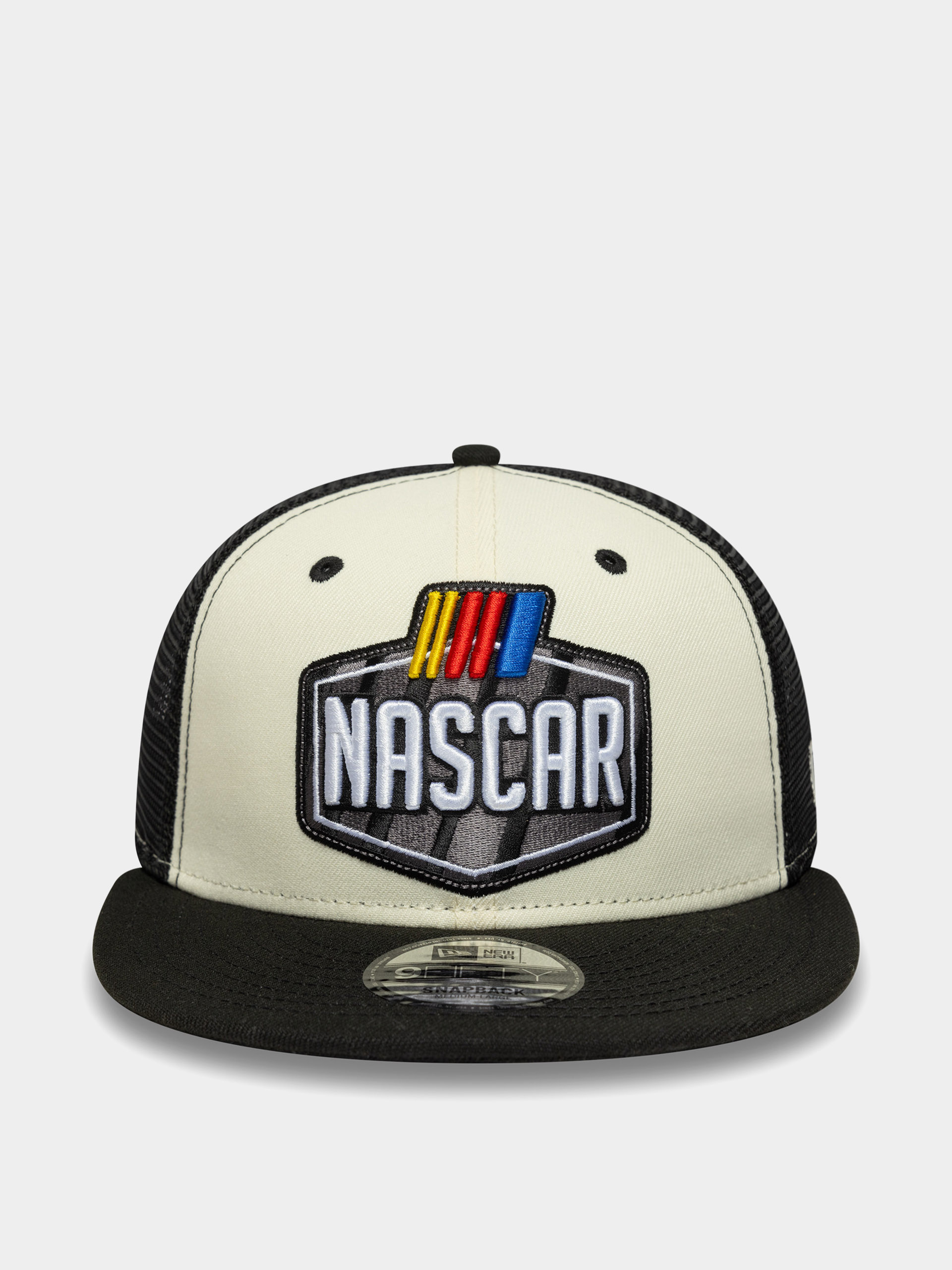 Baseball sapka New Era Nascar Logo 9Fifty Trucker (black/chalk)