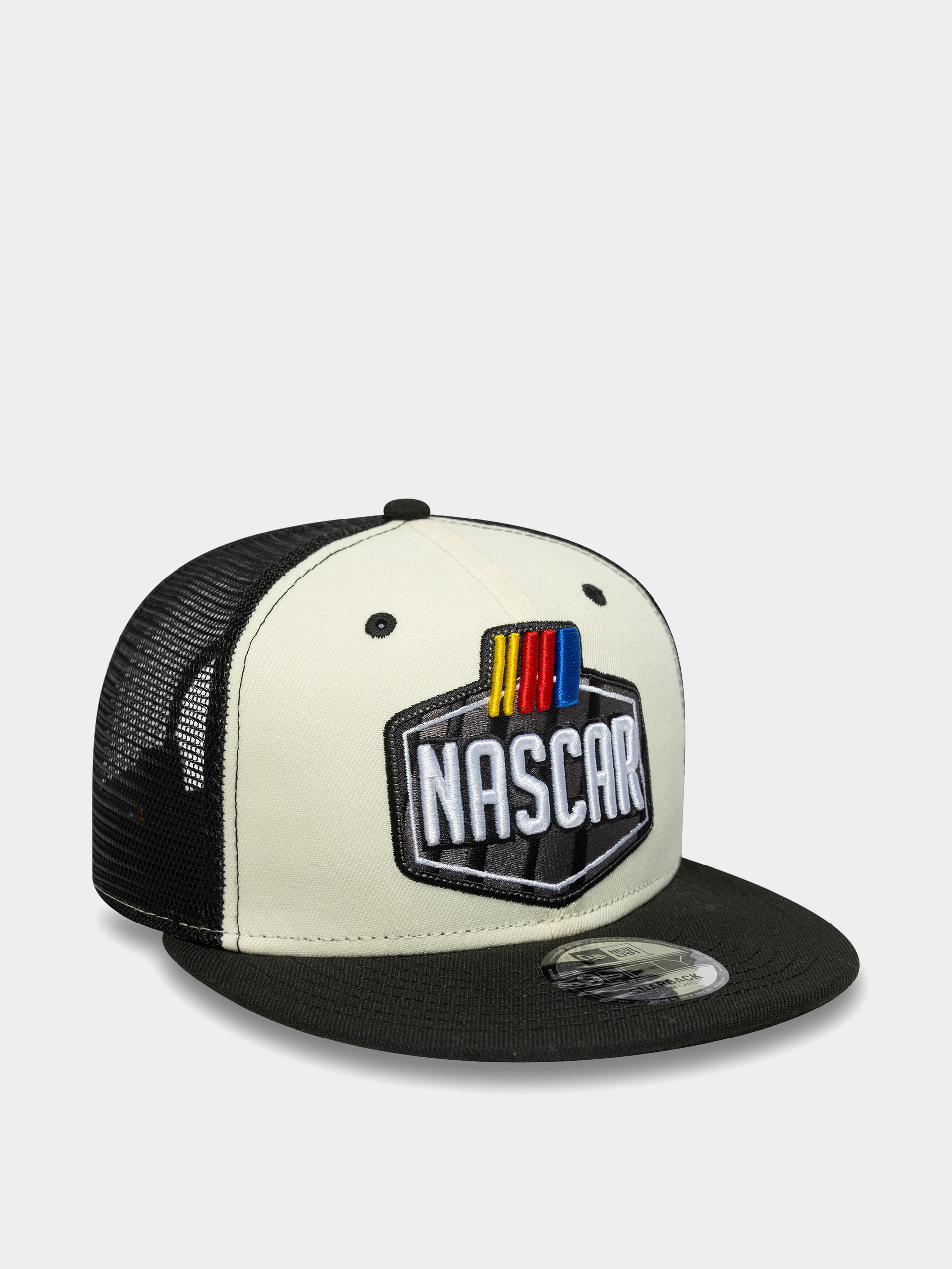 Baseball sapka New Era Nascar Logo 9Fifty Trucker (black/chalk)