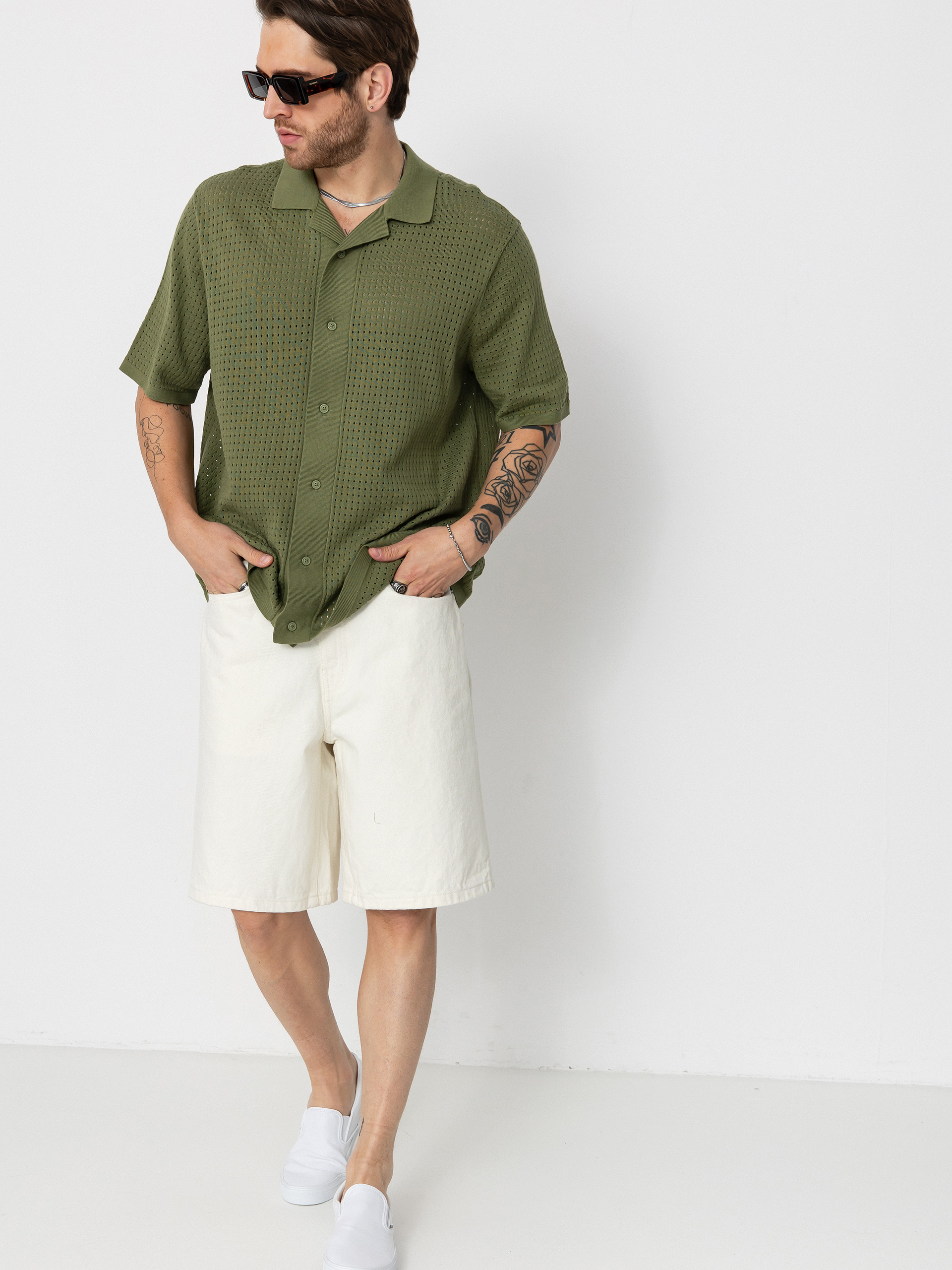 Vans Feldman Sweater Polo Ing (loden green)