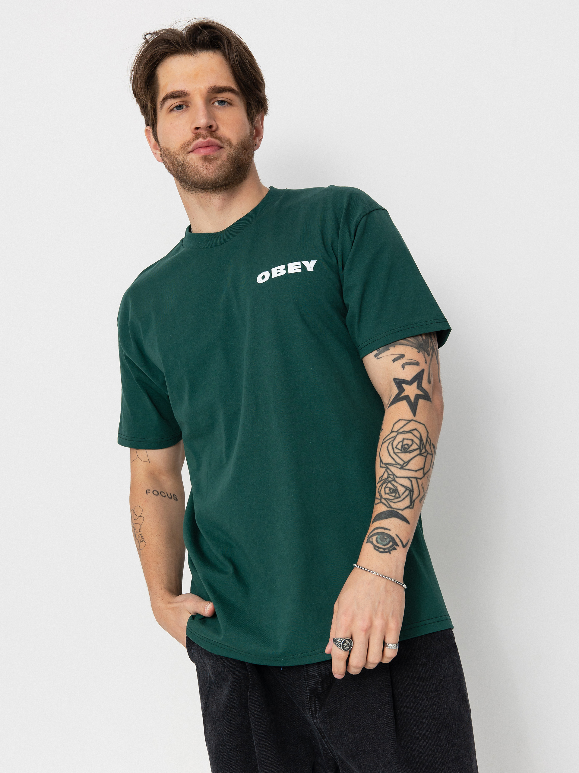 OBEY We See You Póló (rain forest)