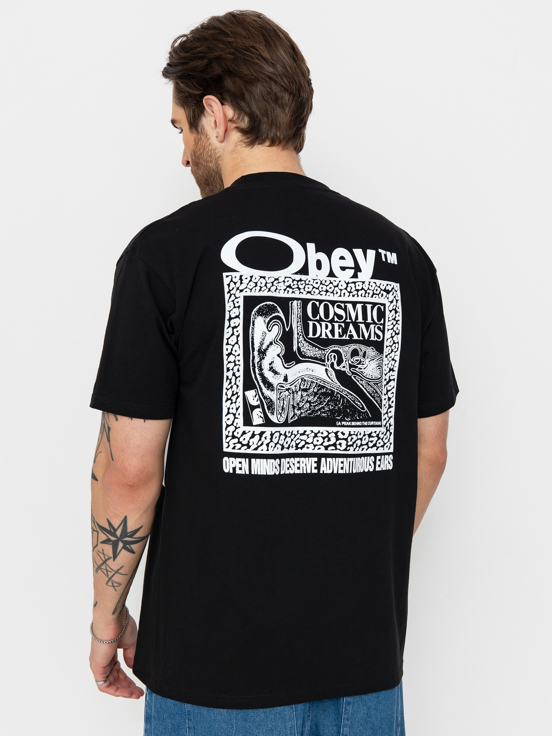 Póló OBEY Cosmic Dreams (black)