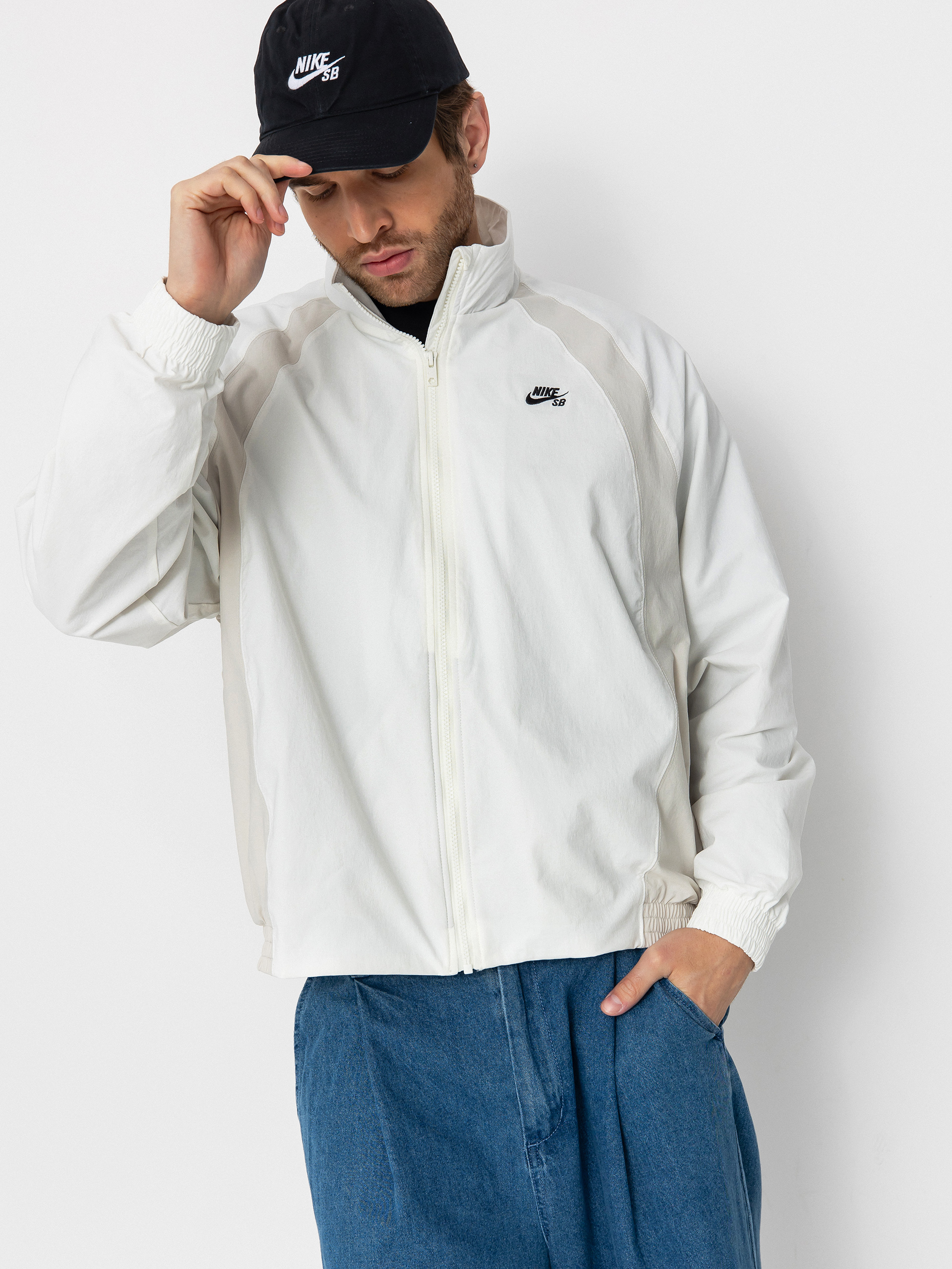 Nike SB Dri Fit Woven Dzseki (sail/light bone/black)